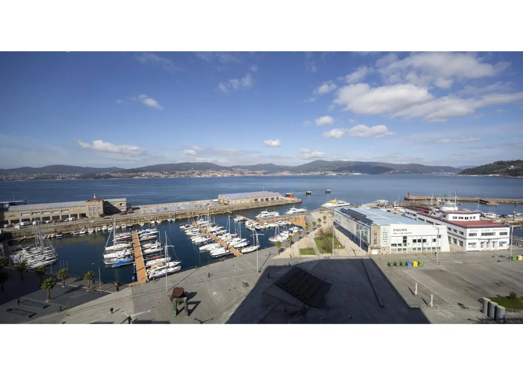 View (from property/room), Bird's-eye View in Sercotel Hotel Bahia de Vigo