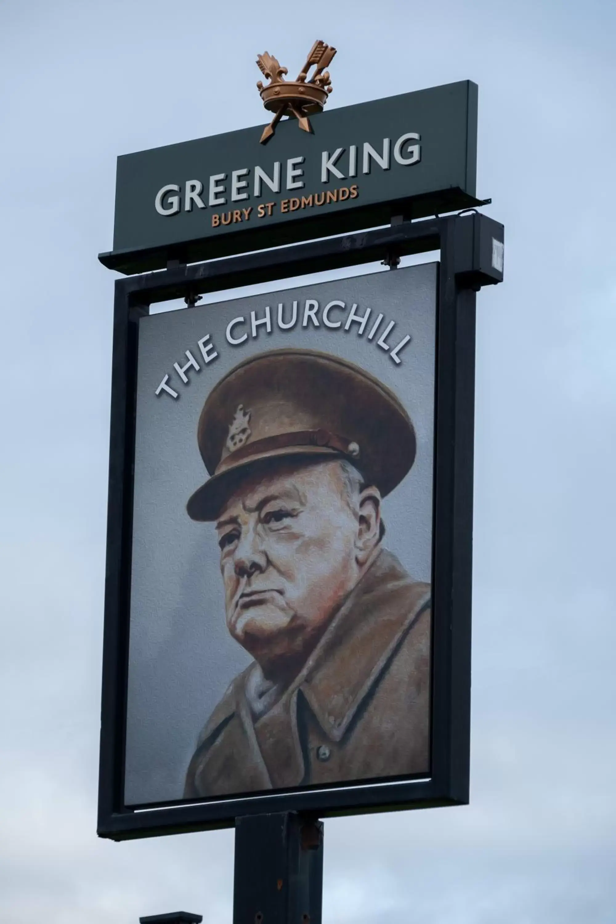 Property building in The Churchill By Greene King Inns