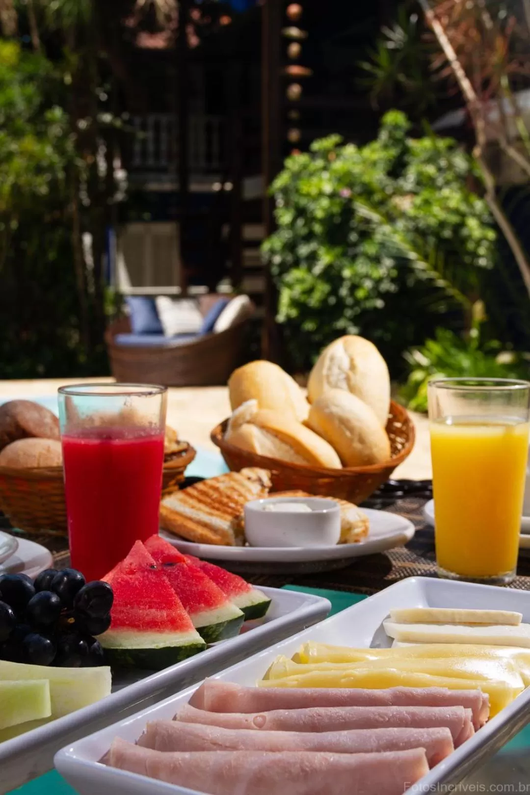 Breakfast in Estrela do Mar Paraty