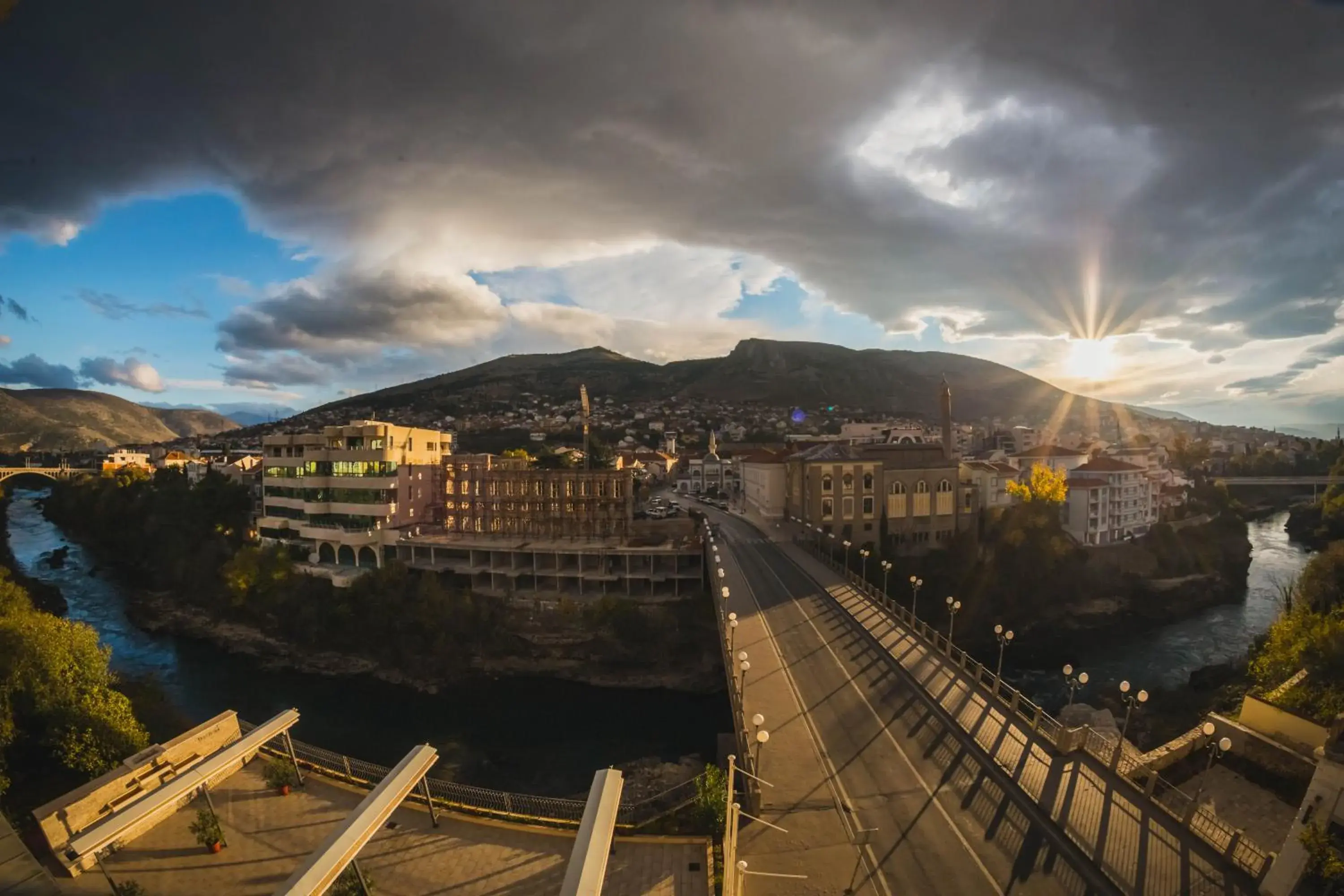 Bird's eye view in Hotel Bristol Bird's eye view in Hotel Bristol