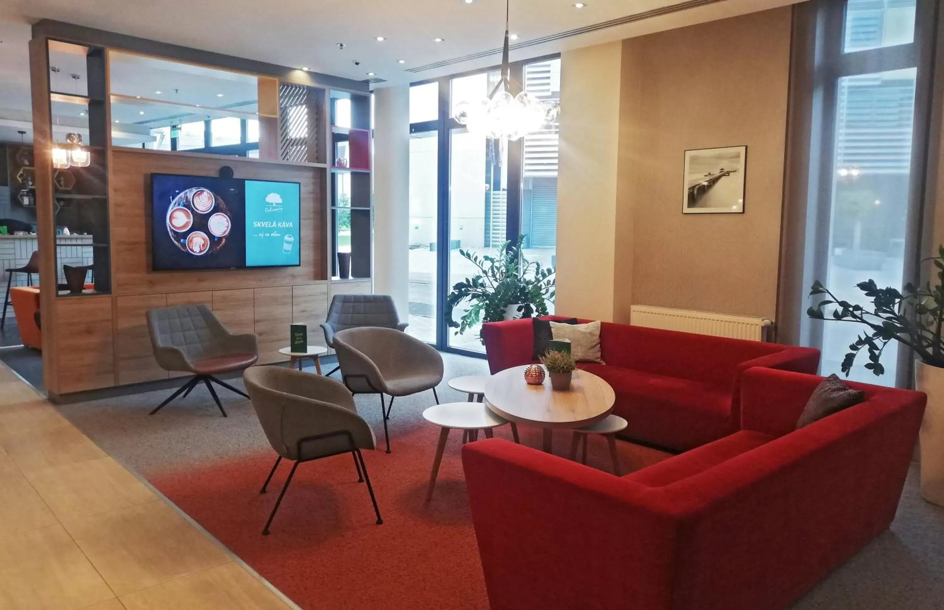 Lounge or bar, Lobby/Reception in Holiday Inn Trnava, an IHG Hotel