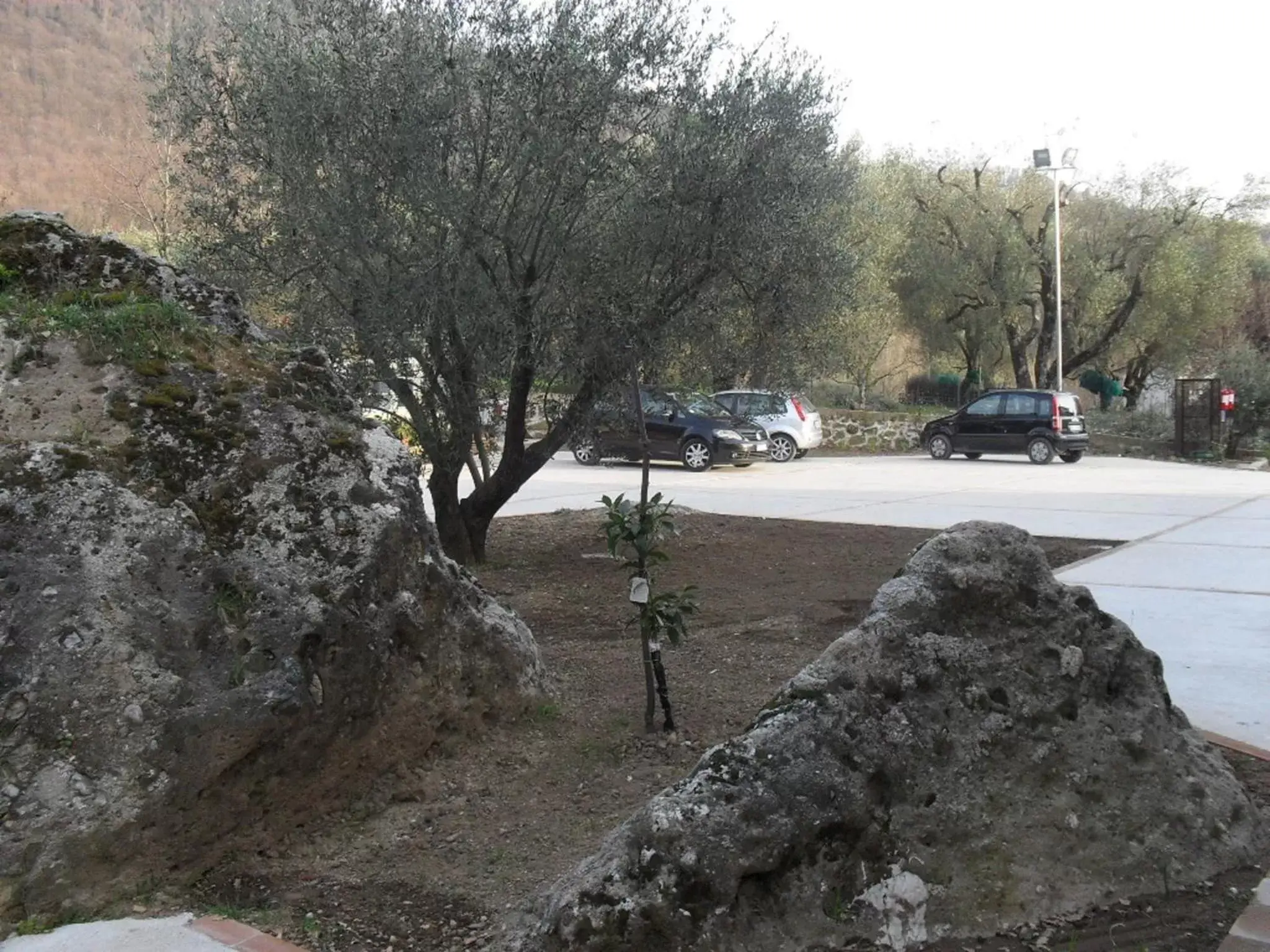 Facade/entrance, Winter in Hotel Giardino San Michele