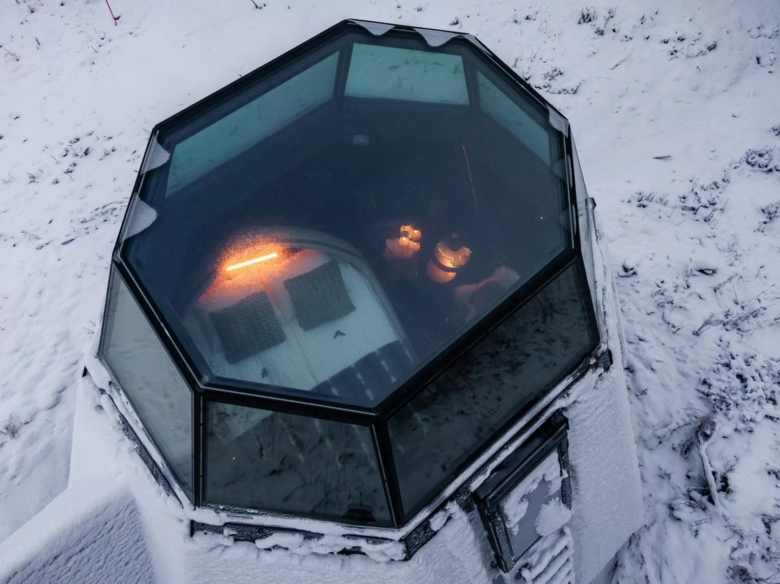 Bed in Apukka Resort