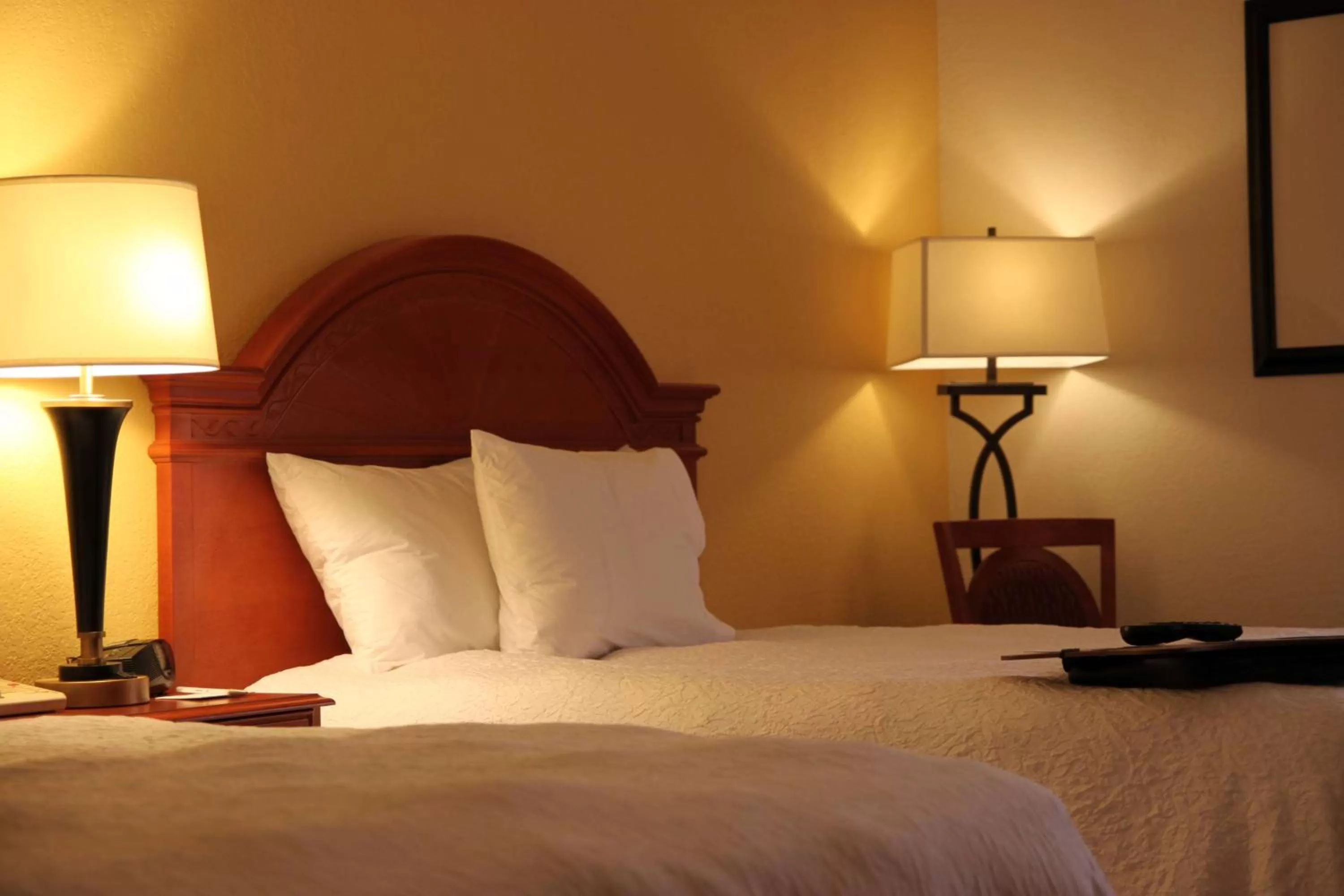 Bed in Hampton Inn Atlanta/Peachtree City