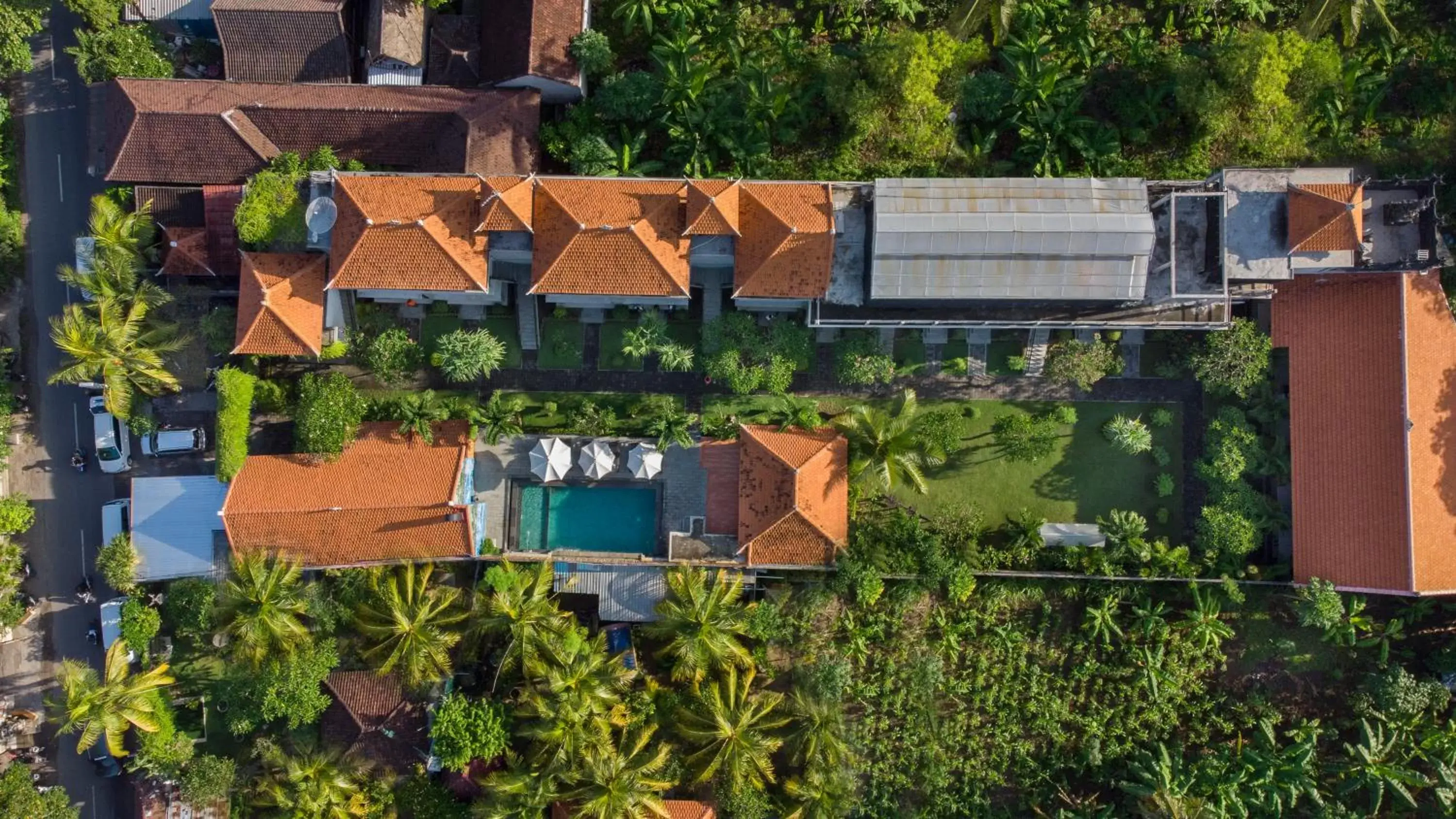 Property building, Bird's-eye View in Hotel Arsa Santhi Nusa Penida