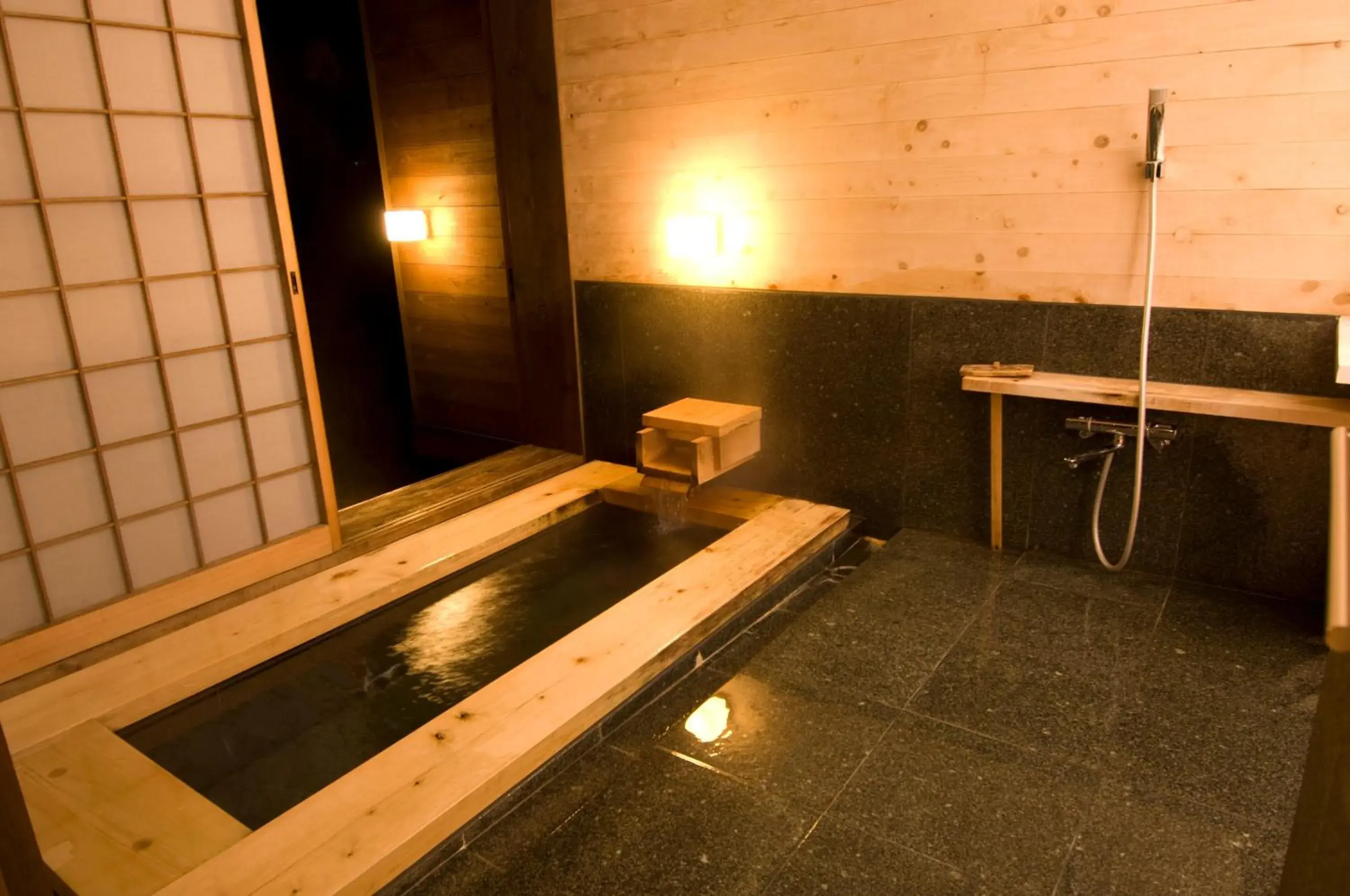 Hot Spring Bath, Bathroom in Satsuki Bessou Ryokan