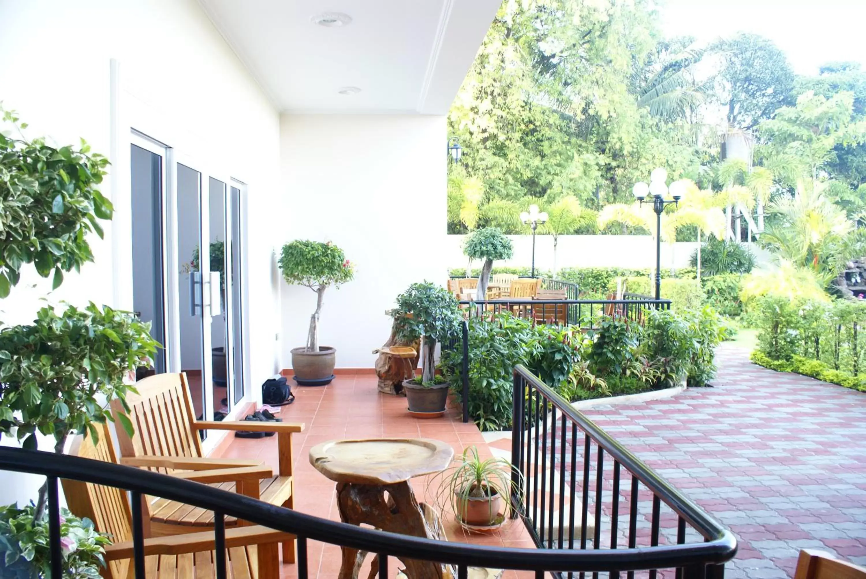 Patio, Balcony/Terrace in Serene Sands Health Resort