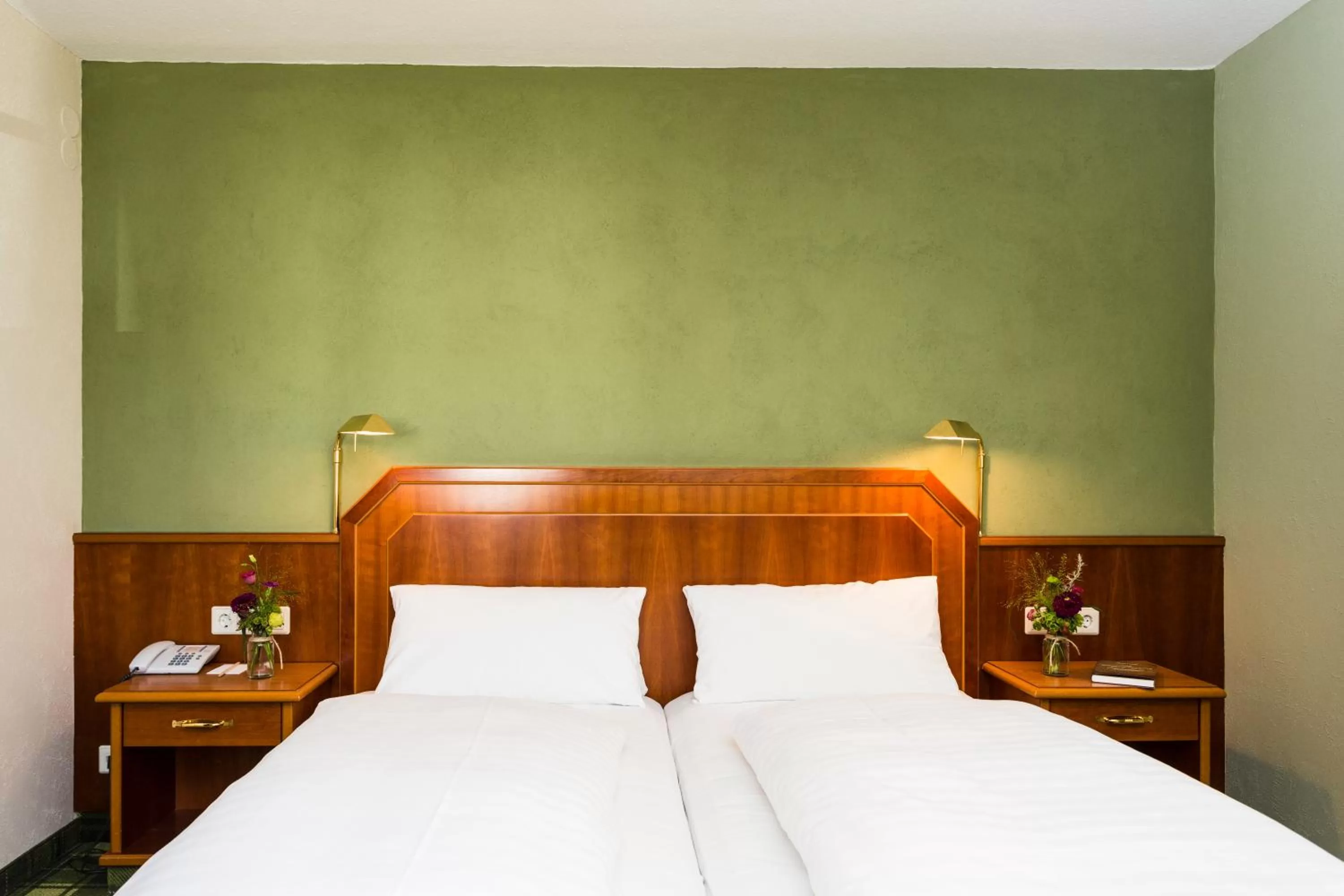 Bed in Hotel Hörterer Der Hammerwirt