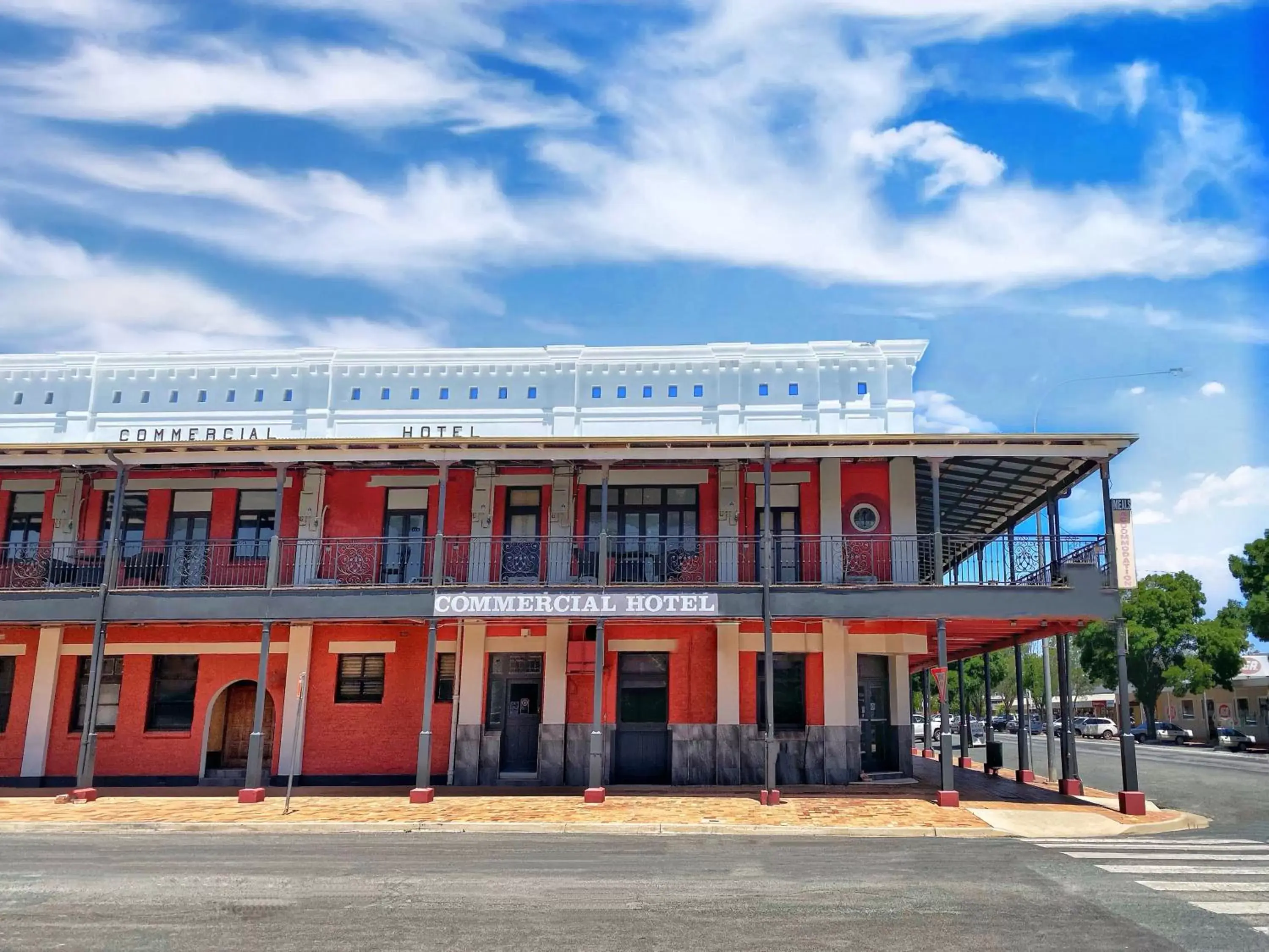 Property Building in Commercial Motel