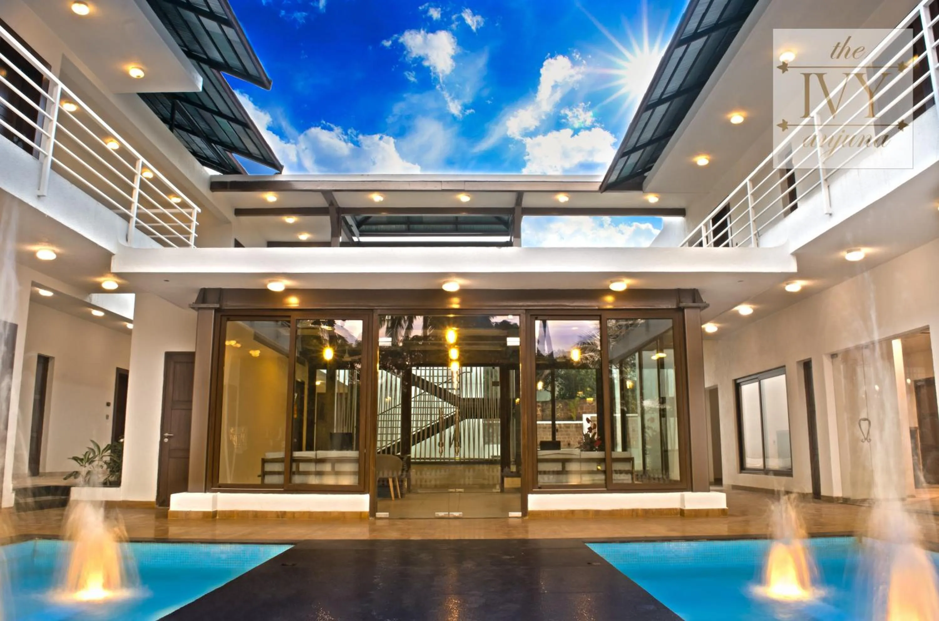 Bird's eye view in The Ivy Anjuna