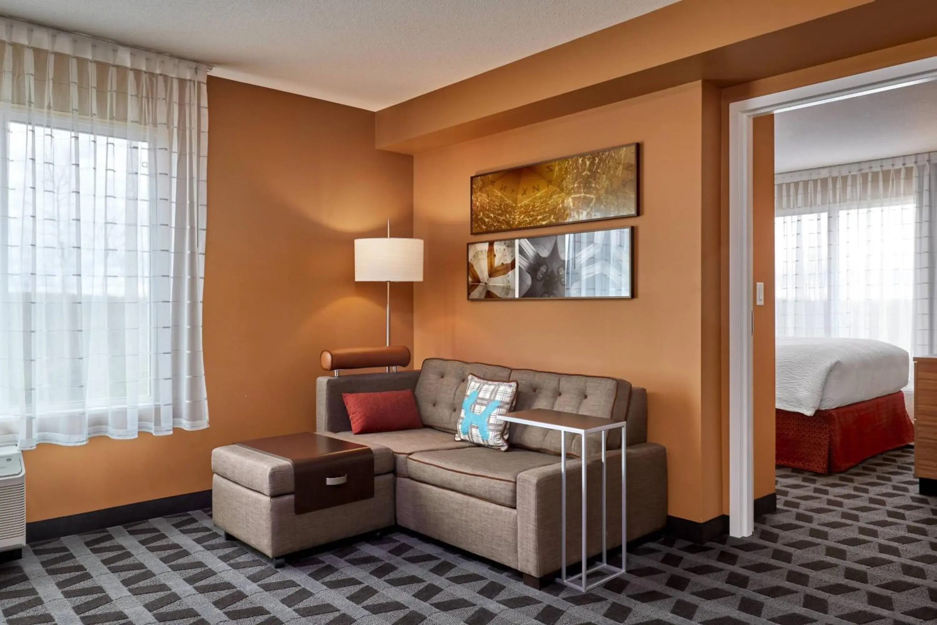 Living room, Seating Area in TownePlace Suites by Marriott Fort McMurray