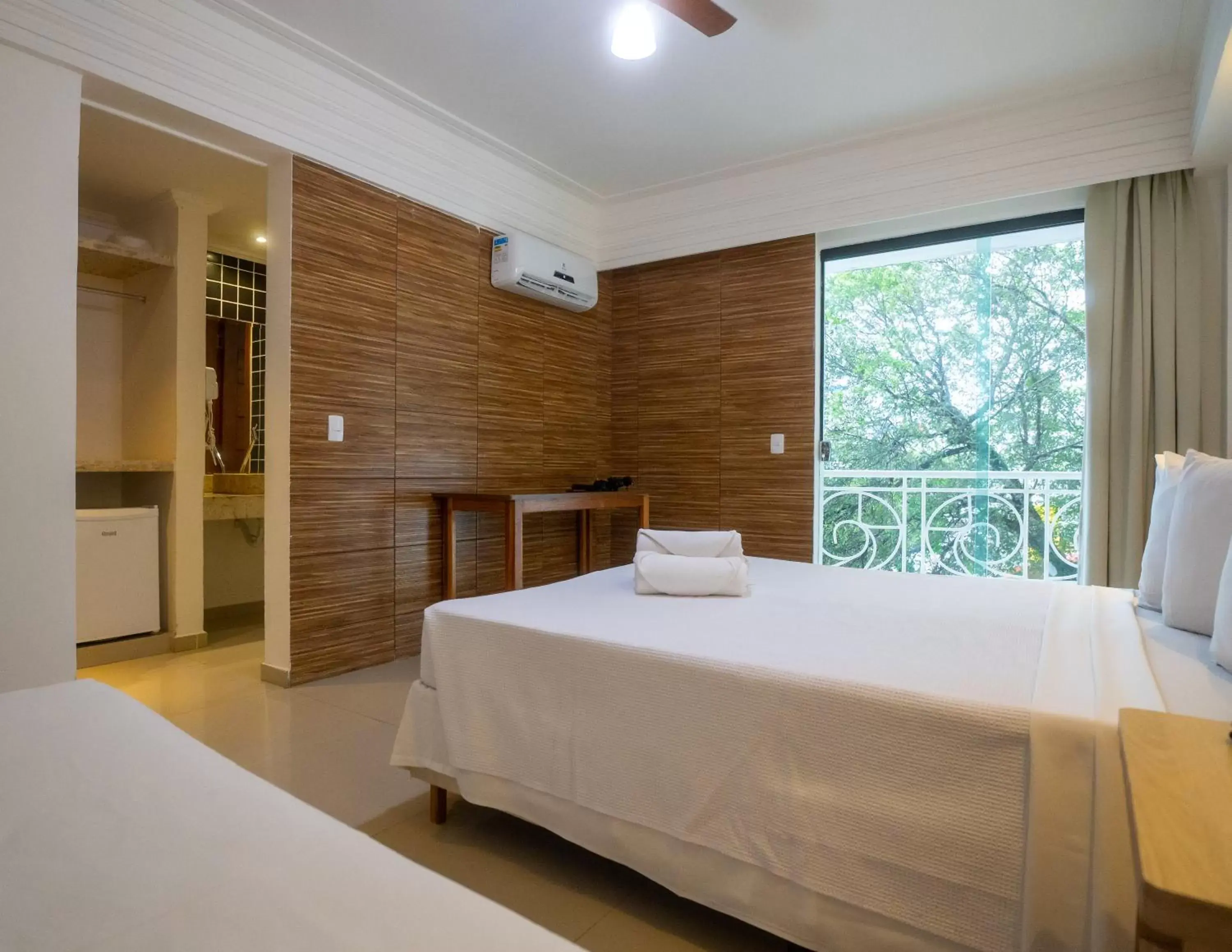 Bedroom, Bed in Portal Beach - Rede Soberano