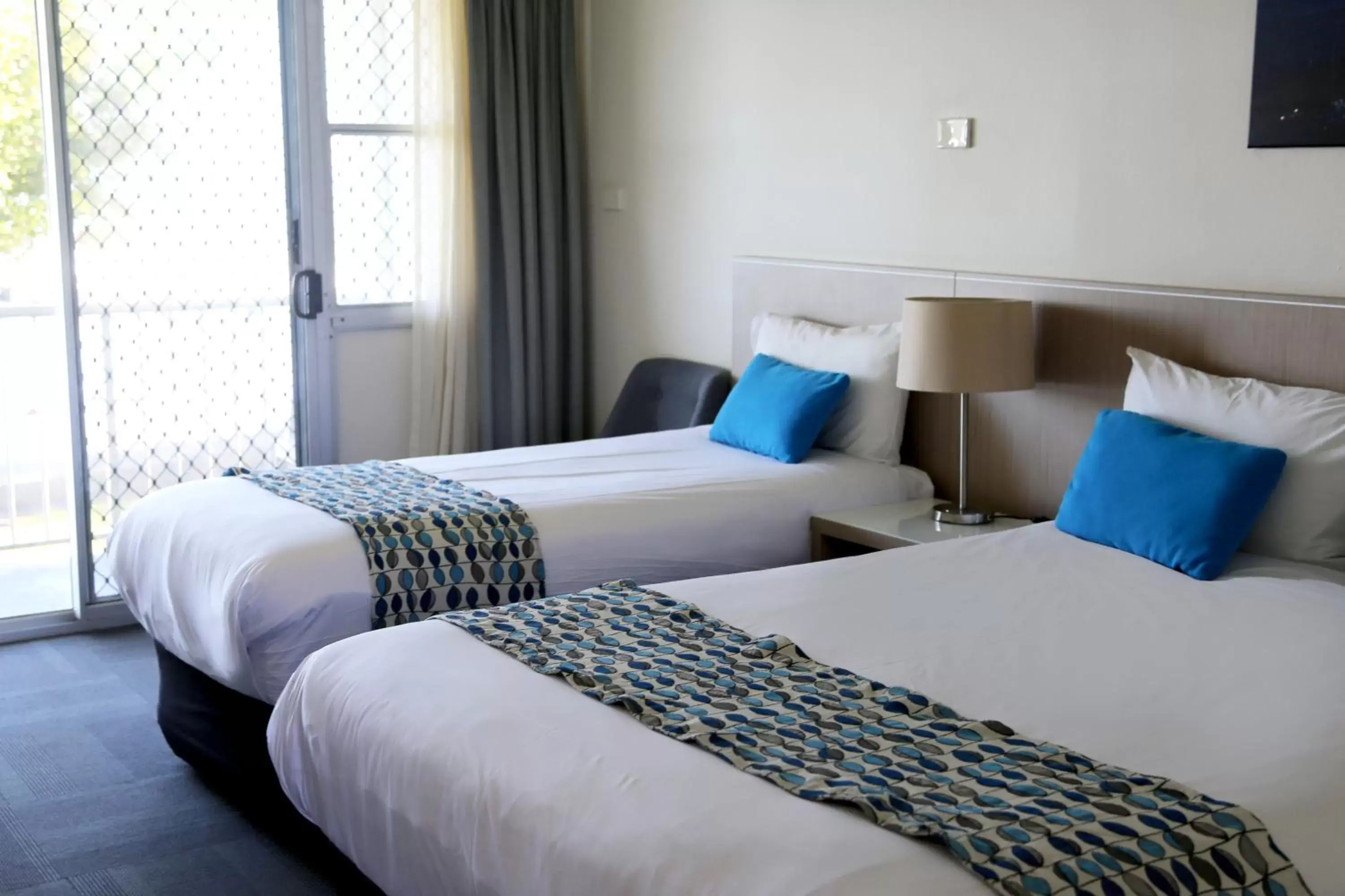 Bed in Zorba Waterfront Motel