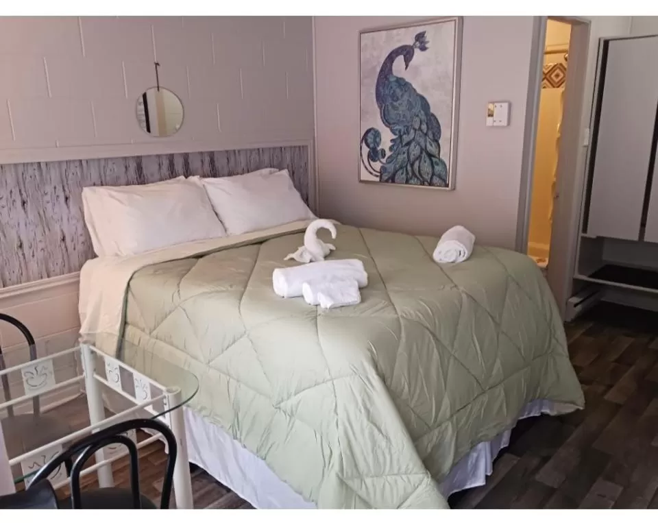 Bedroom in Motel du rosier