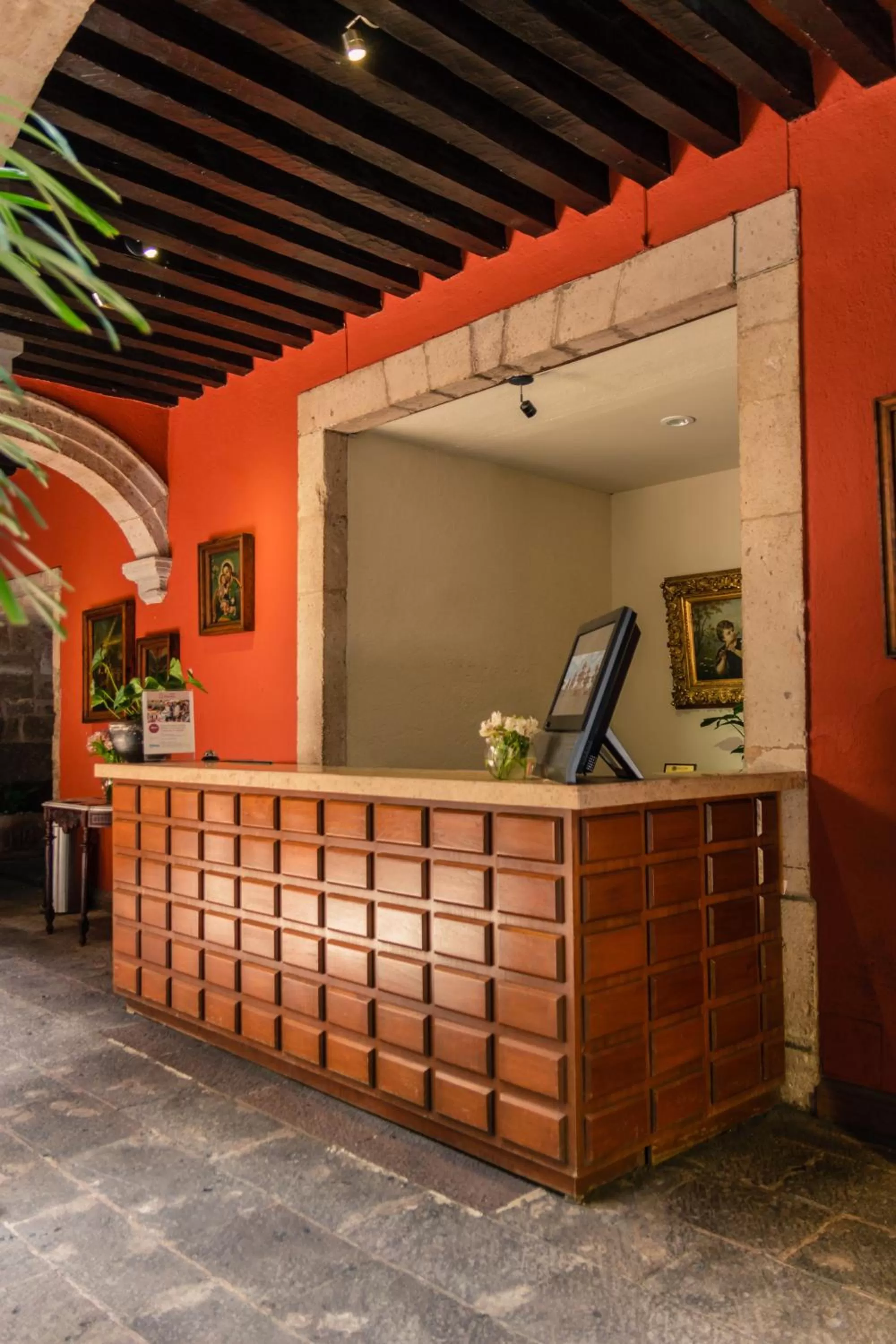 Lobby or reception in Mision Catedral Morelia