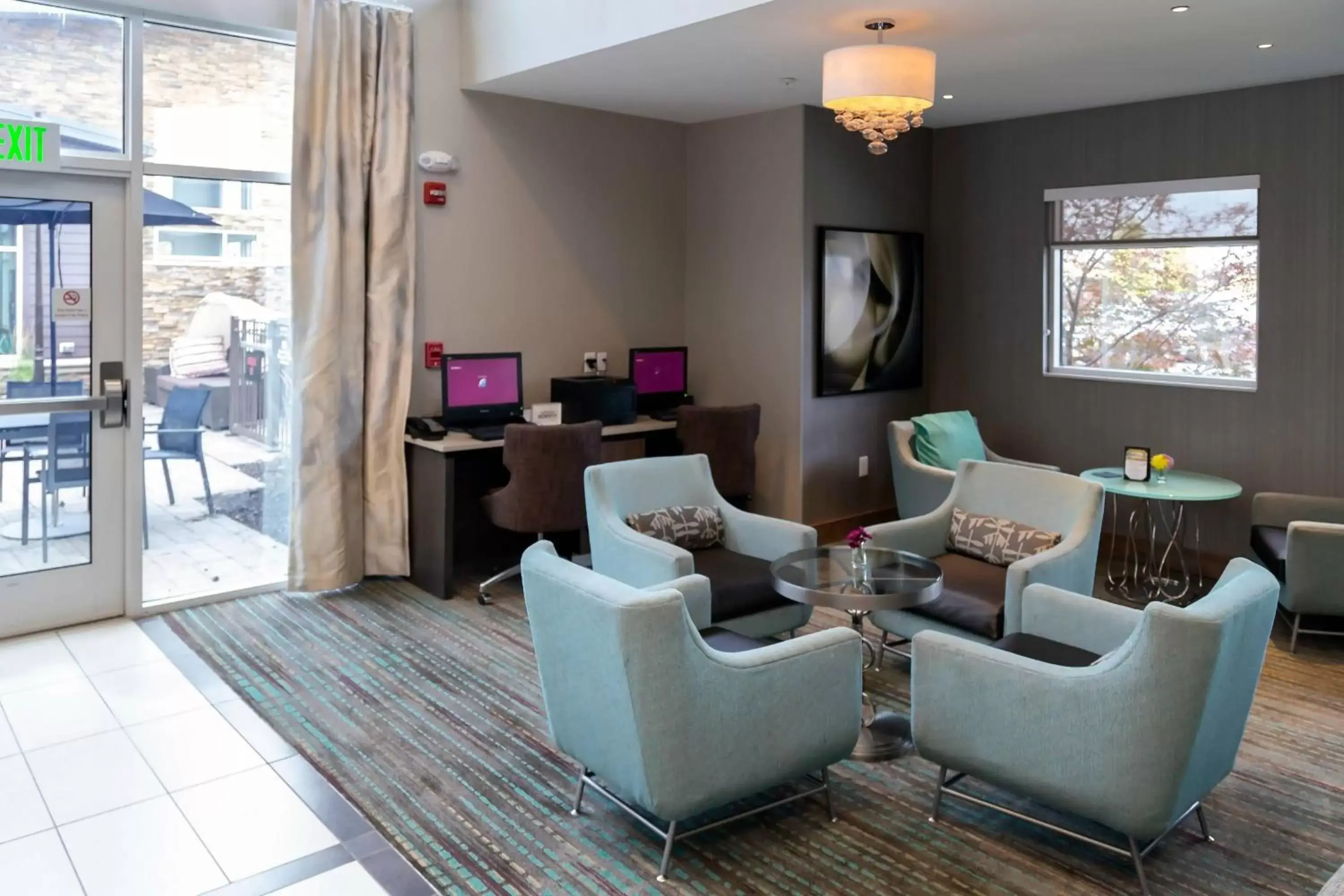 Business facilities, Seating Area in Residence Inn by Marriott Cleveland Avon at The Emerald Event Center
