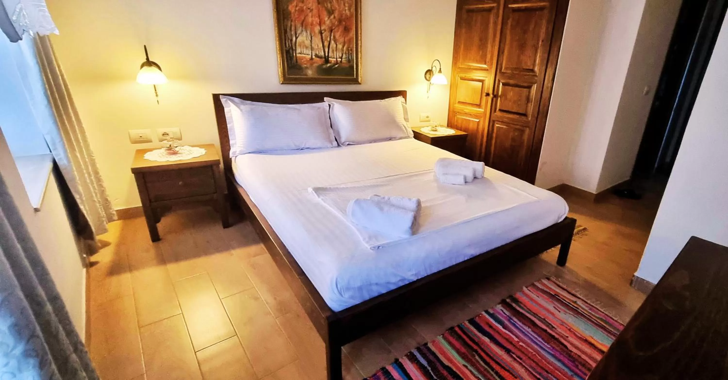 Bed in Hotel Gorica- UNESCO quarter
