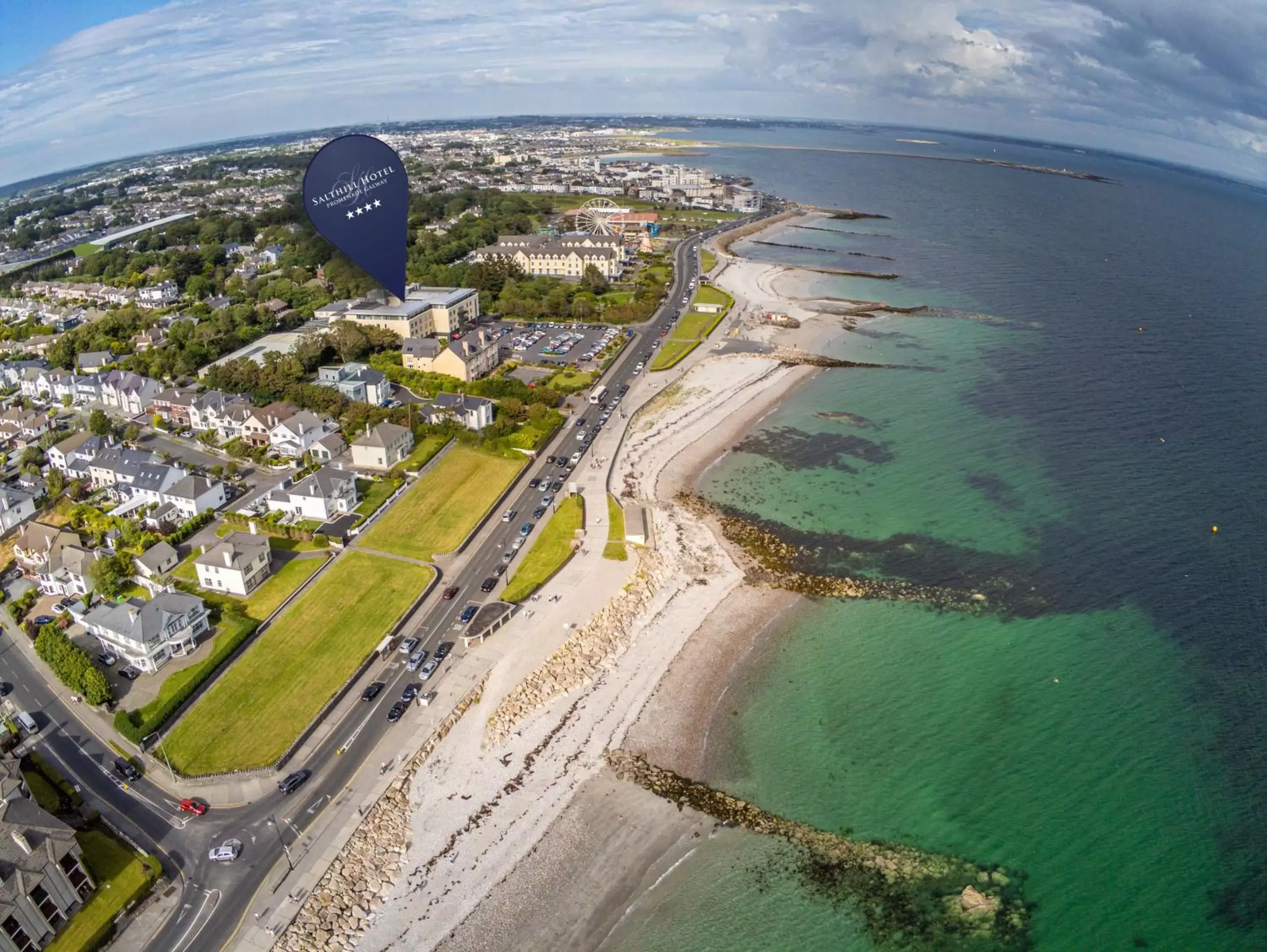 Bird's eye view, Bird's-eye View in Salthill Hotel