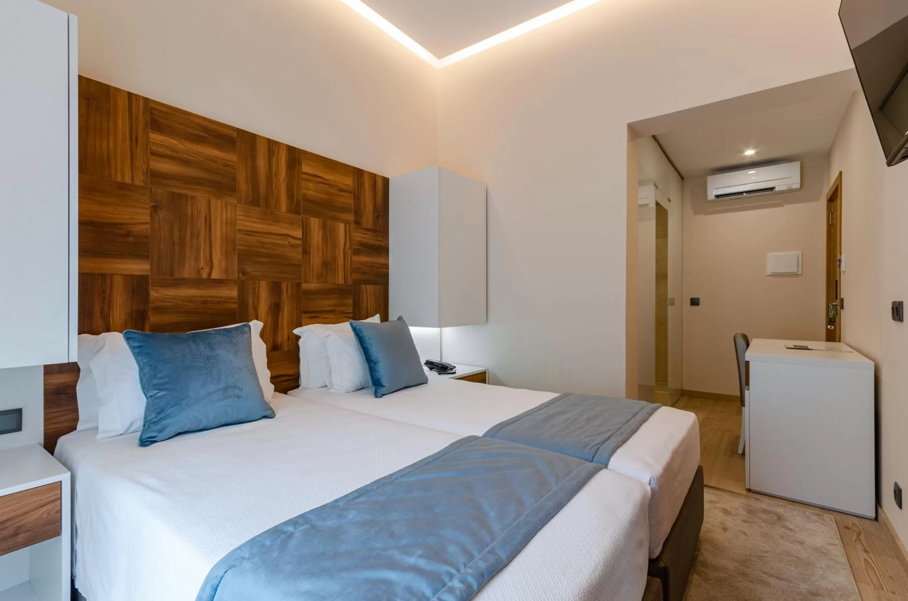 Bed in Hotel Avenida Park