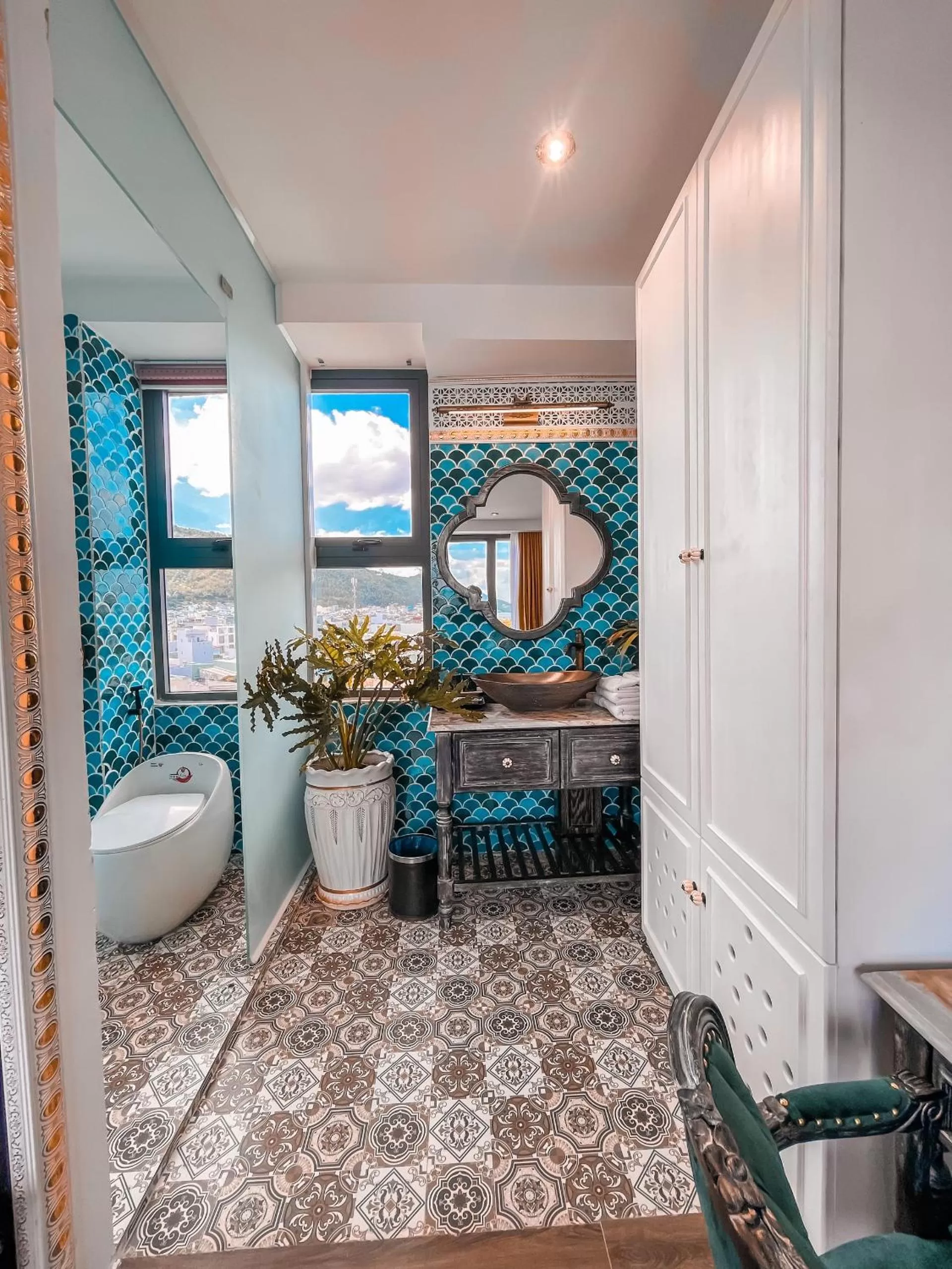 Toilet in Athena Hotel Quy Nhơn