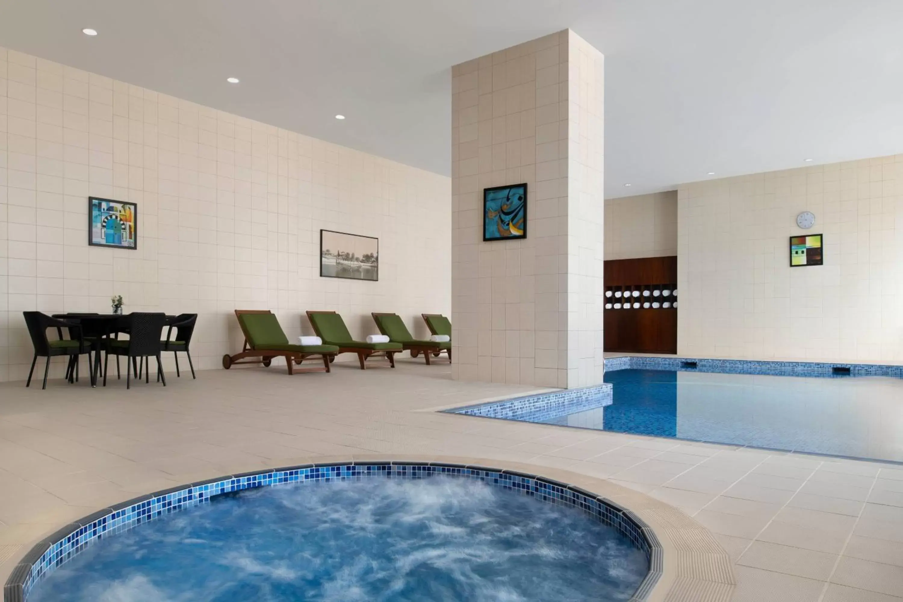 Swimming Pool in Marriott Executive Apartments City Center Doha