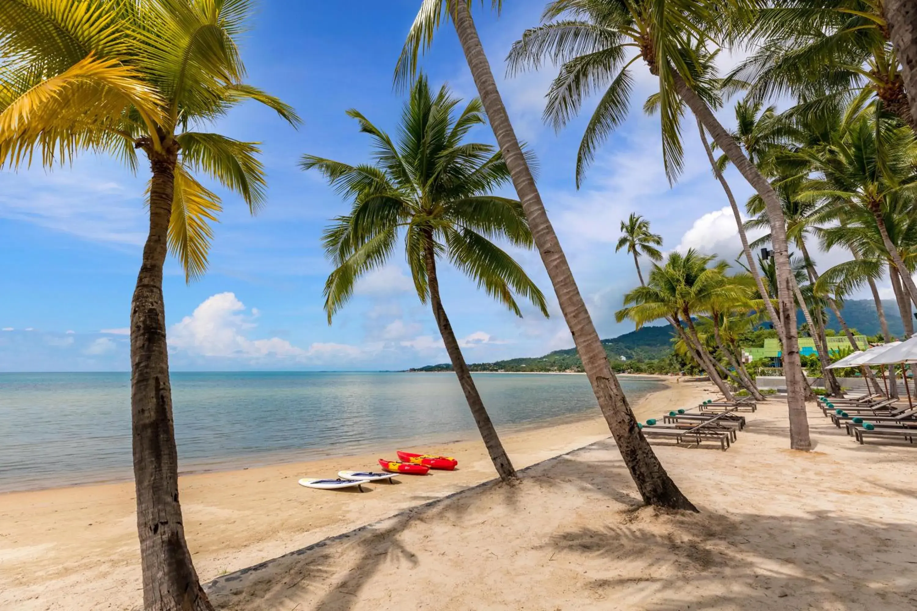 Beach in Outrigger Koh Samui Beach Resort - SHA Extra Plus