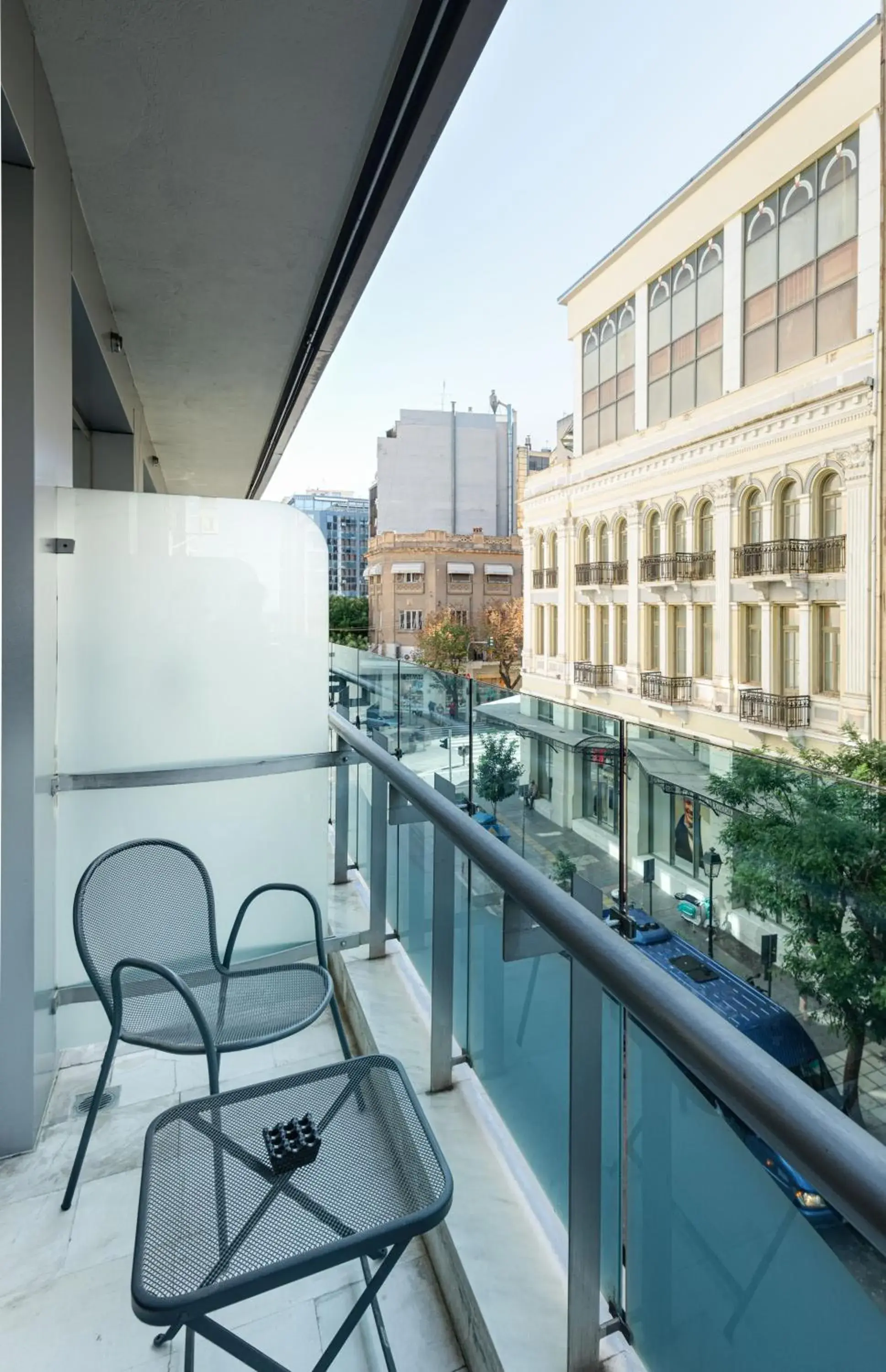 Balcony/Terrace in City Hotel Thessaloniki
