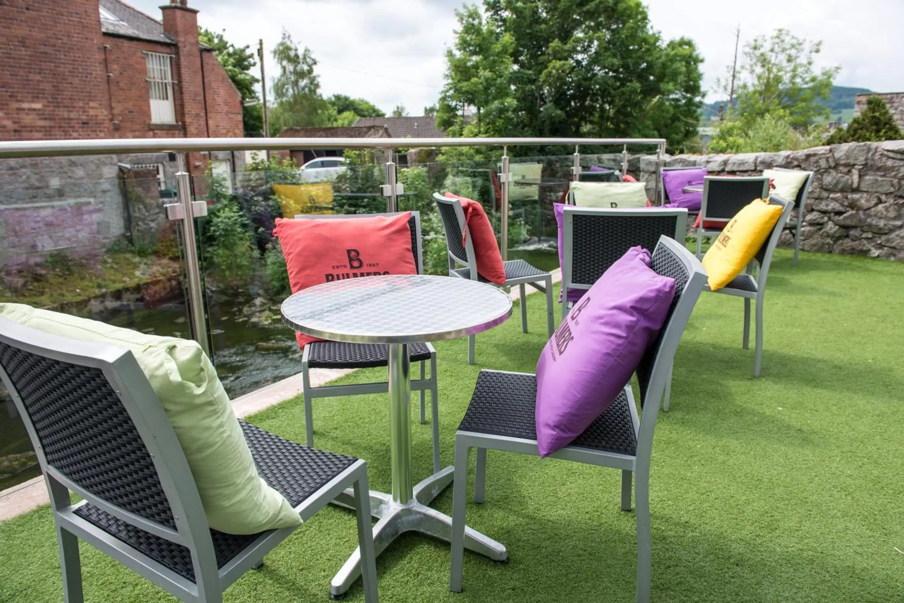 Garden in The Birchtree Hotel