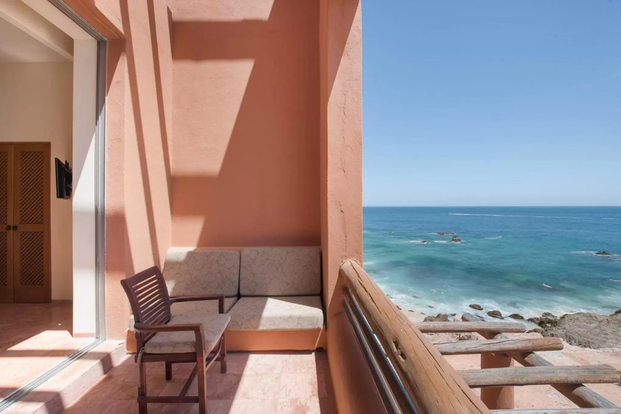Balcony/Terrace, Sea View in Club Regina Los Cabos