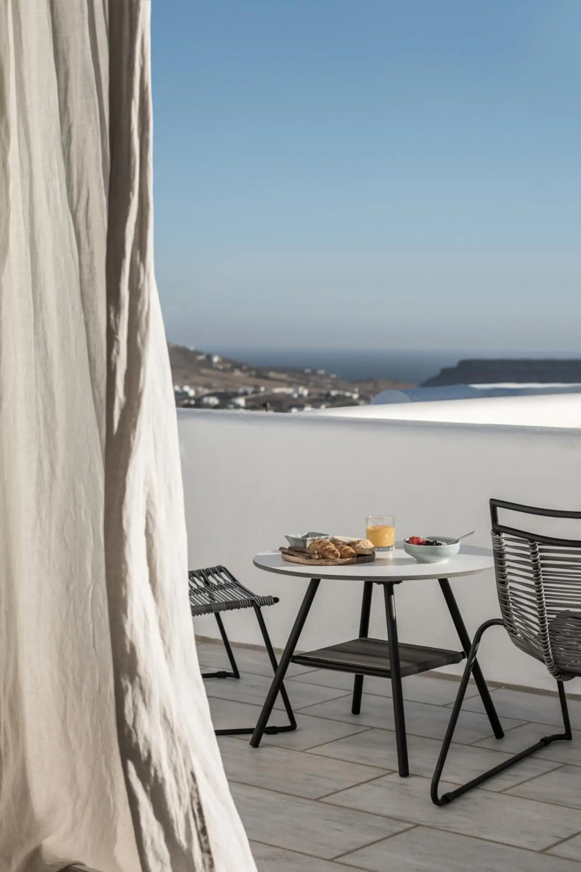 Balcony/Terrace in A Hotel Mykonos