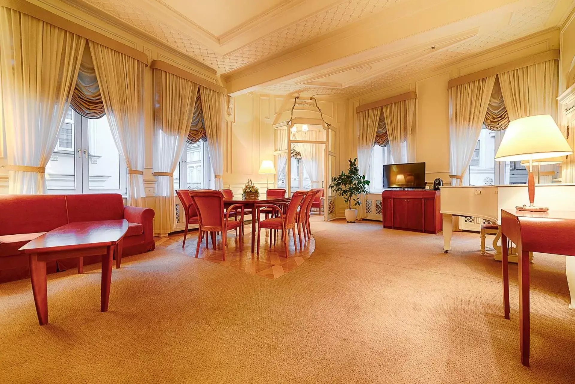 Living room in Focus Hotel Premium Pod Orłem Living room in Focus Hotel Premium Pod Orłem