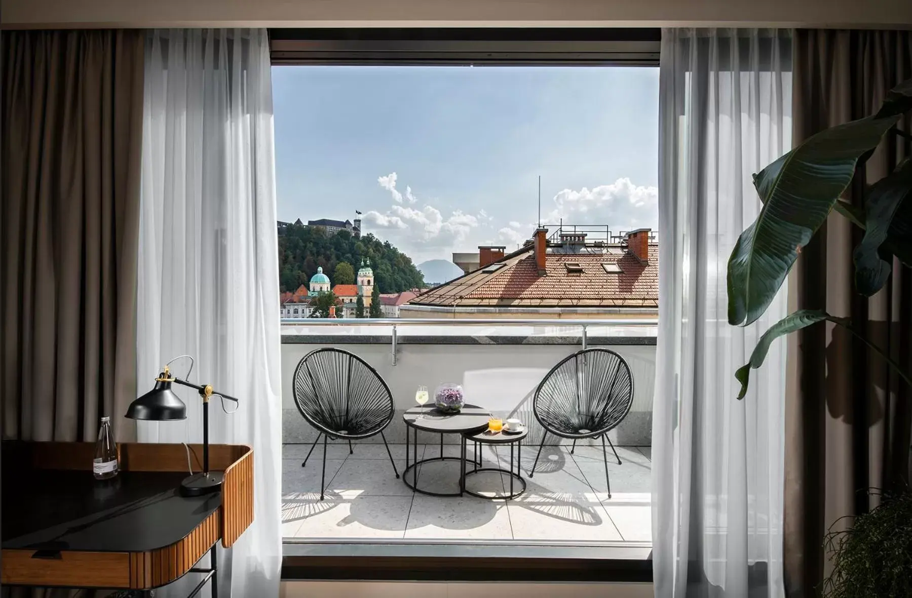 View (from property/room) in City Hotel Ljubljana