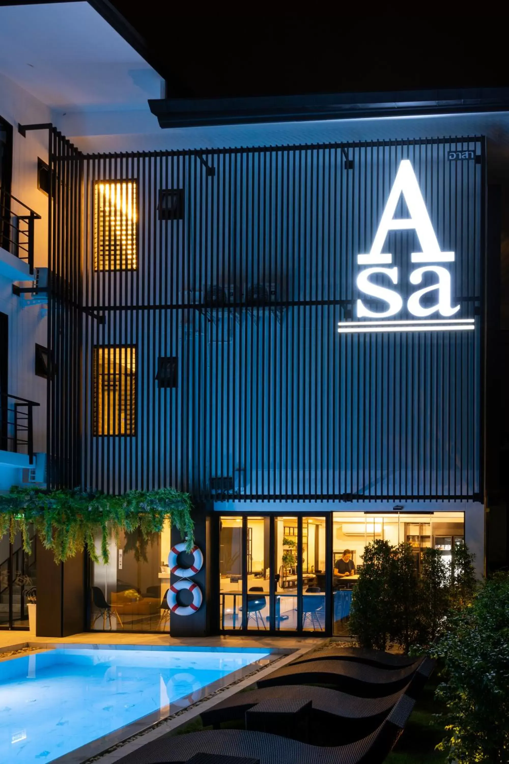 Property Building in Asa Hotel