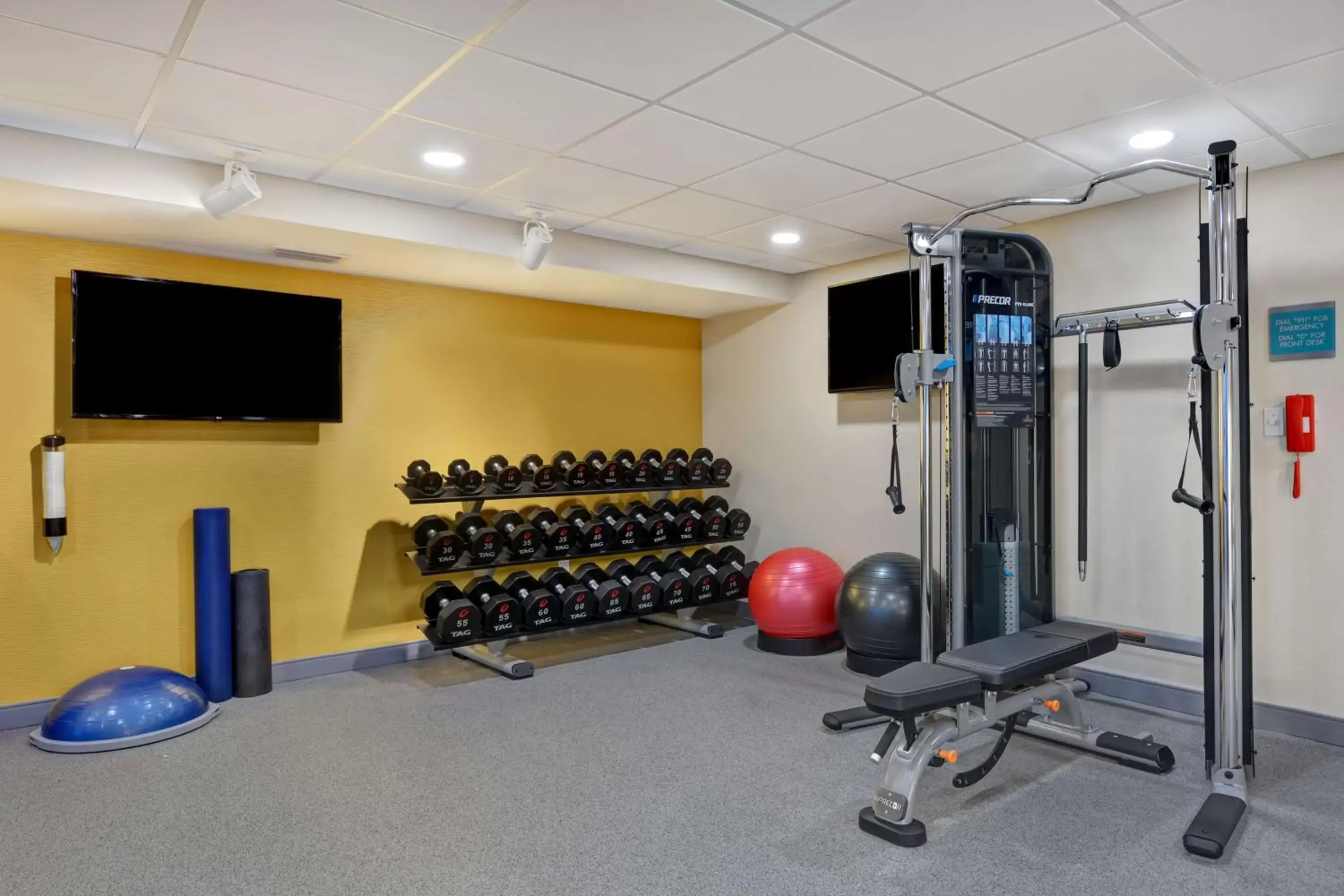 Fitness centre/facilities, Fitness Center/Facilities in Home2 Suites Ormond Beach Oceanfront, FL