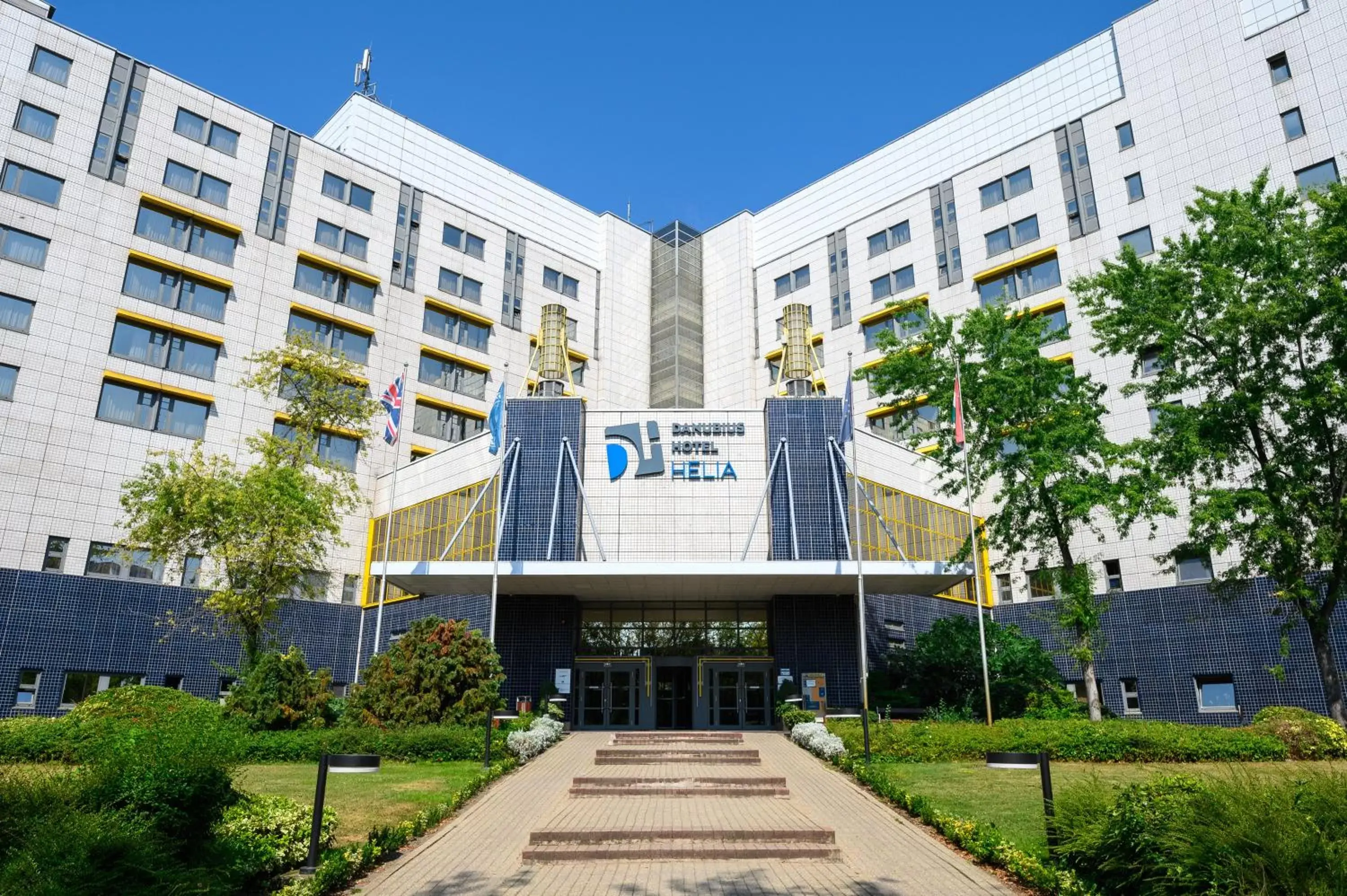 Property building in Danubius Hotel Helia Property building in Danubius Hotel Helia
