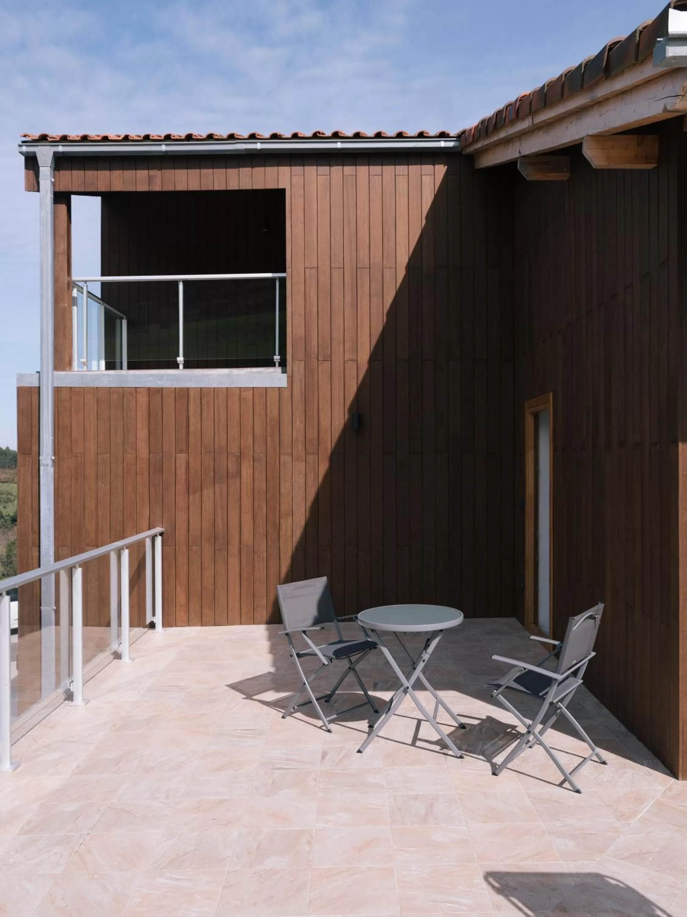 Balcony/Terrace in Hotel Nafarrola - Gastronomy & Wine