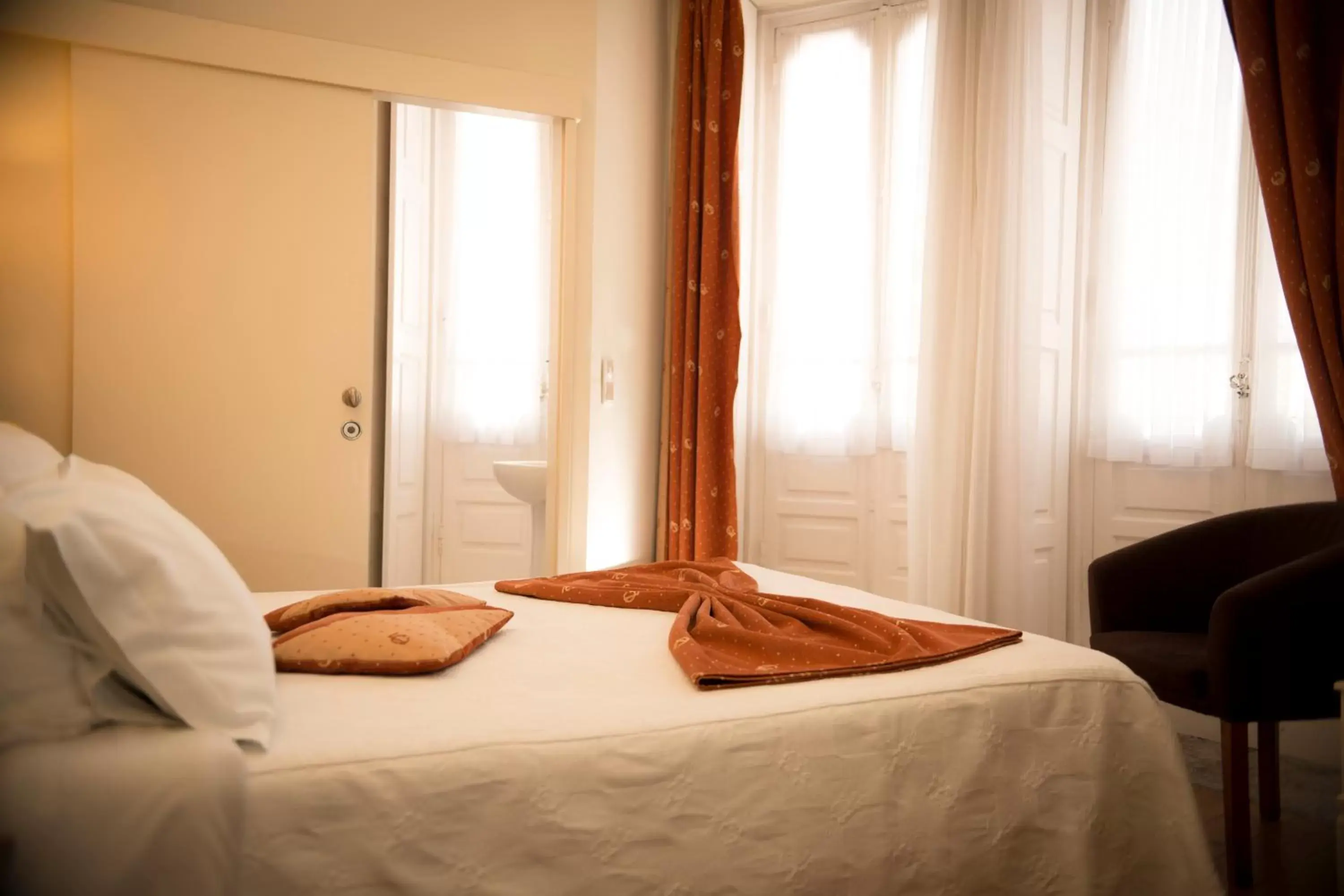 Decorative detail, Bed in Hotel Aliados