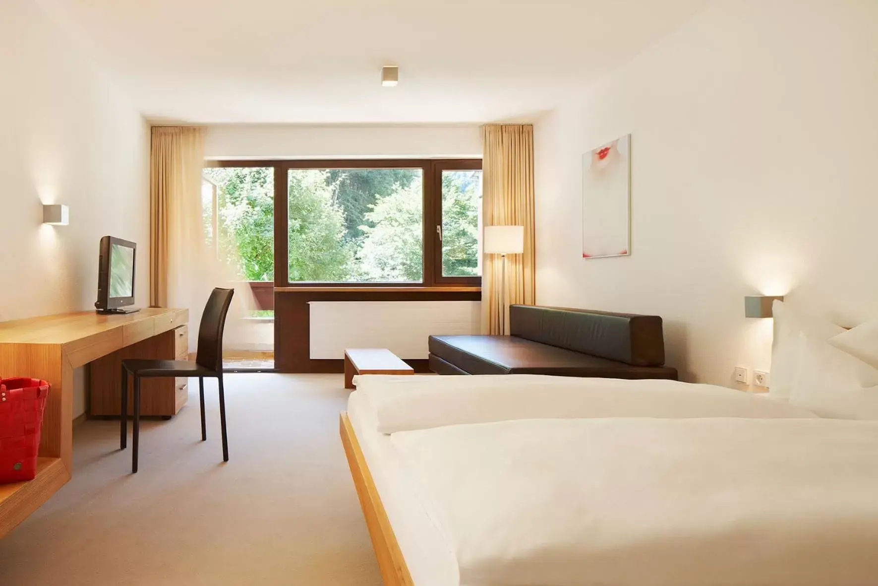 Bedroom in Hotel Krone in Au
