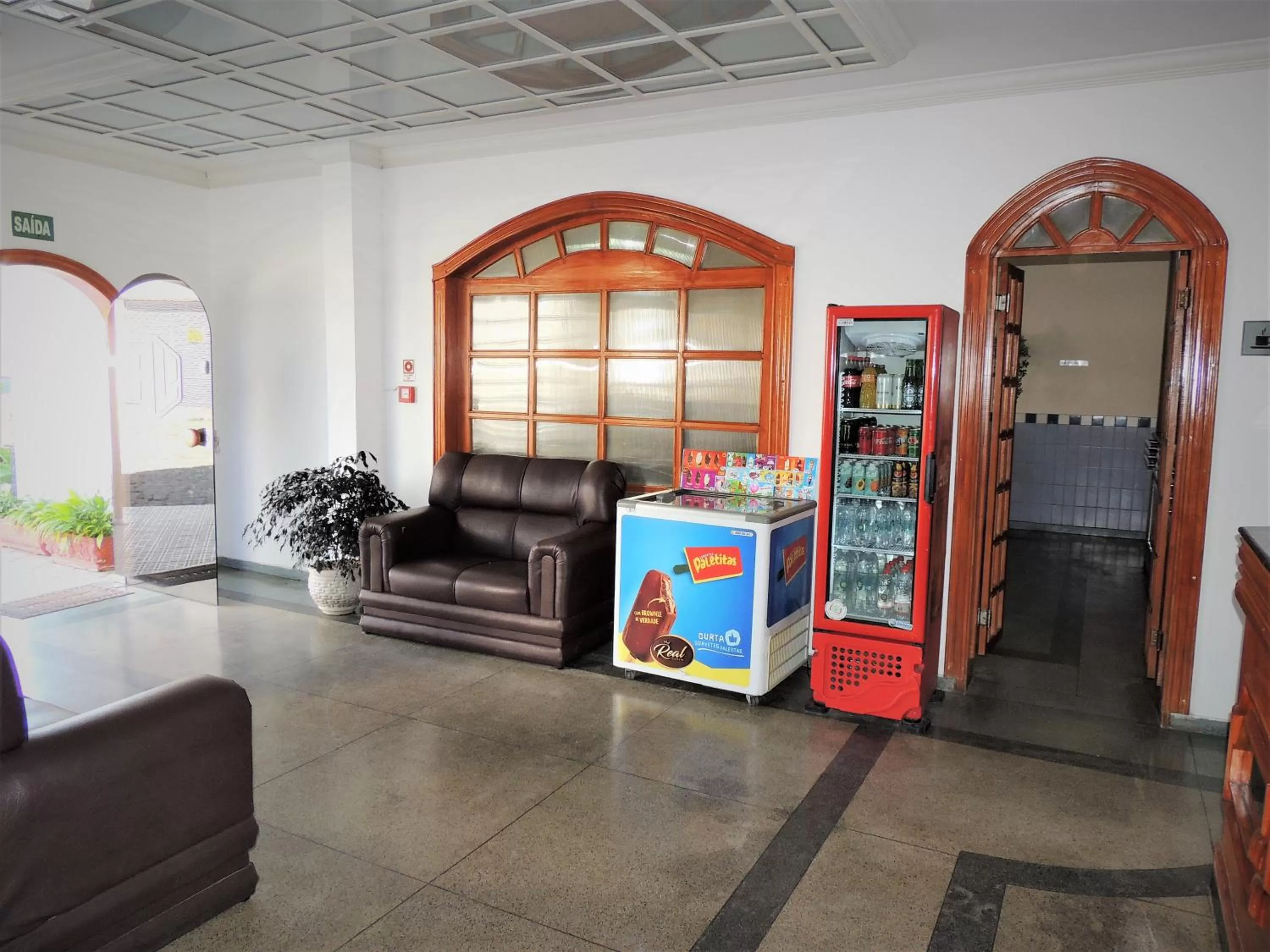 Lobby or reception in Hotel Líder