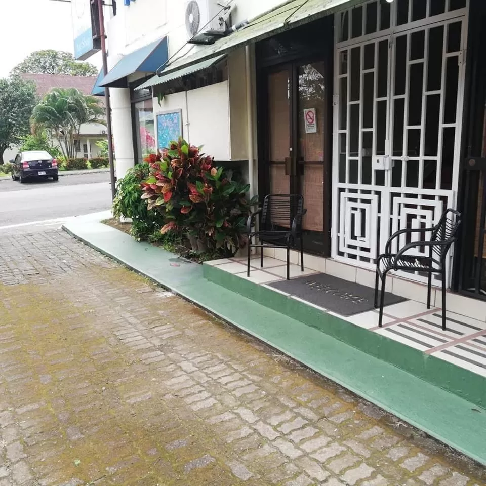 Facade/entrance in Sleeping Mountain Arenal