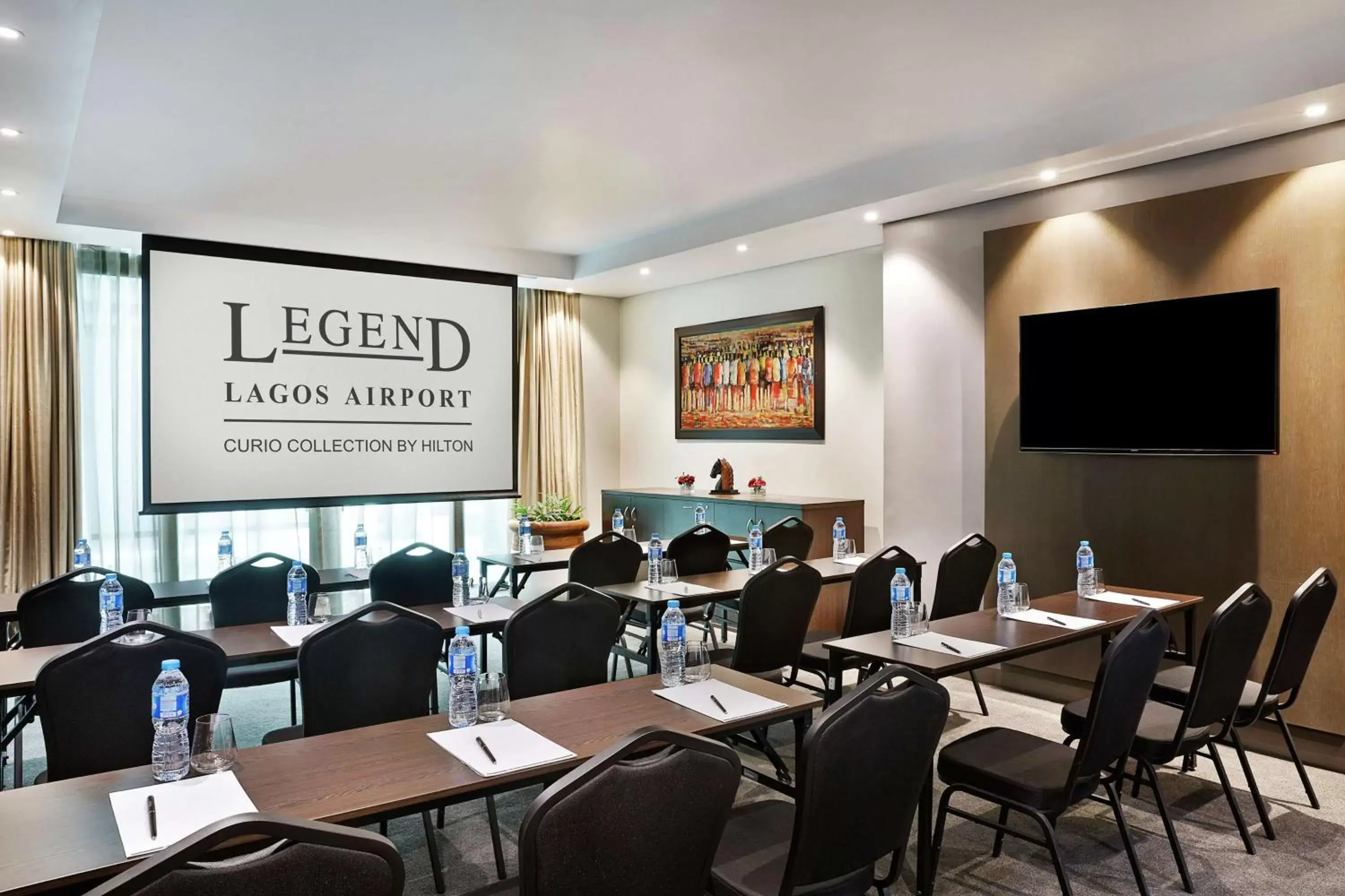 Meeting/conference room in Legend Hotel Lagos Airport, Curio Collection By Hilton