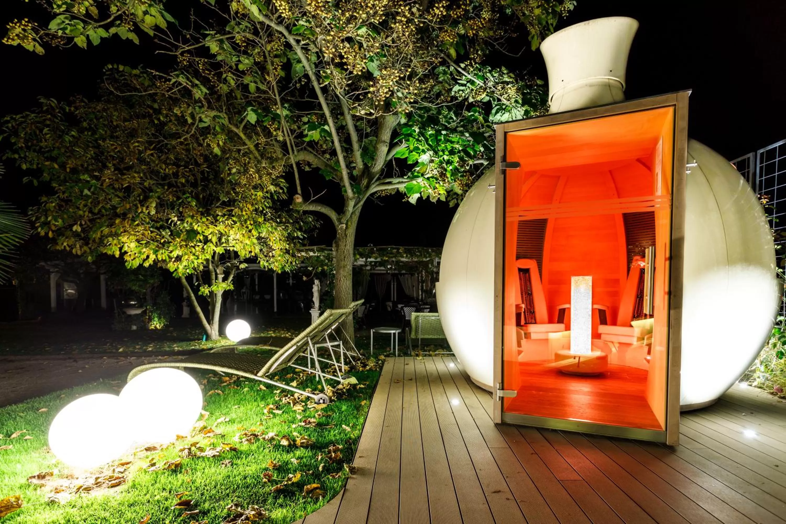 Spa and wellness centre/facilities in Hotel Villa Groff