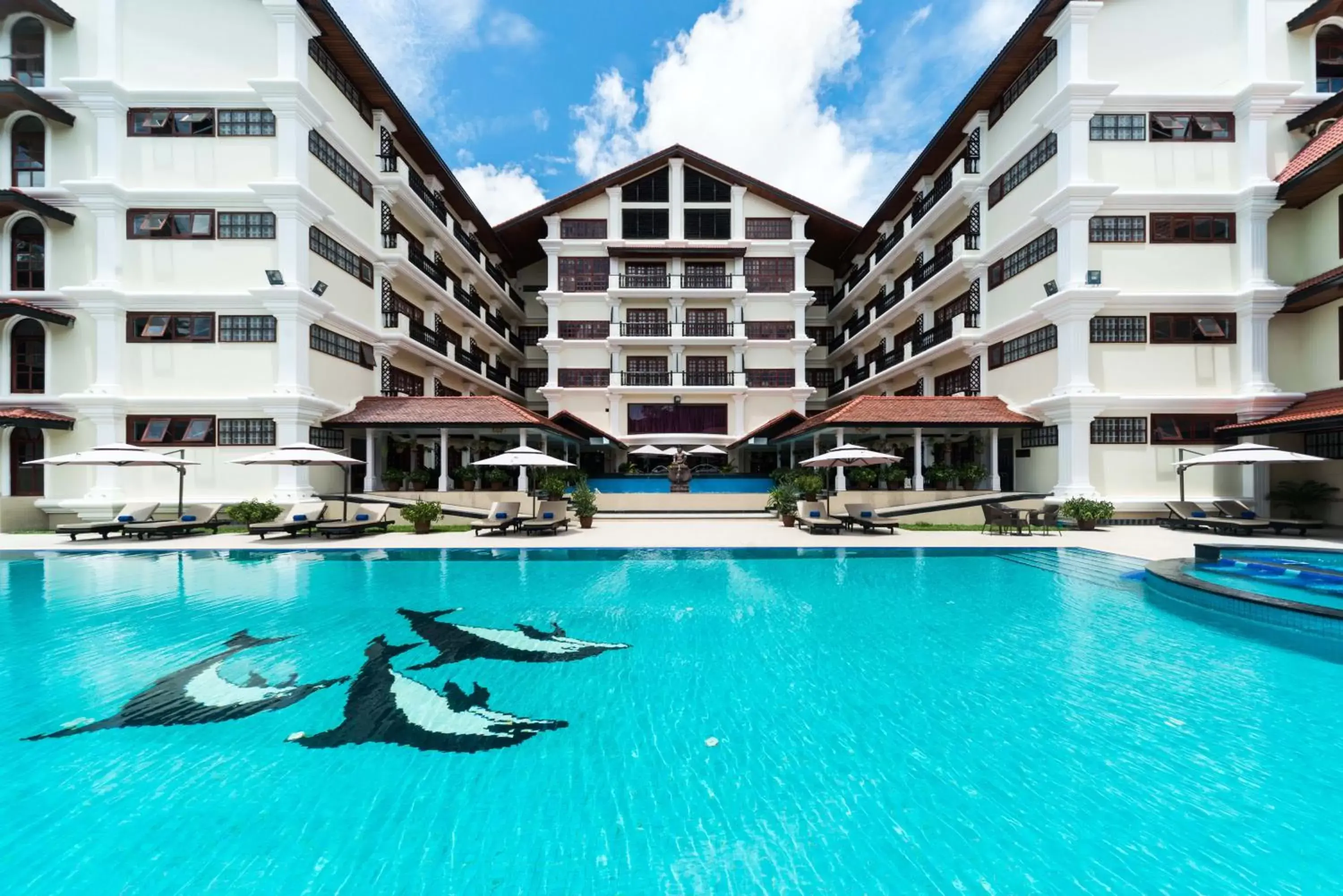 , Swimming Pool in Regency Angkor Hotel