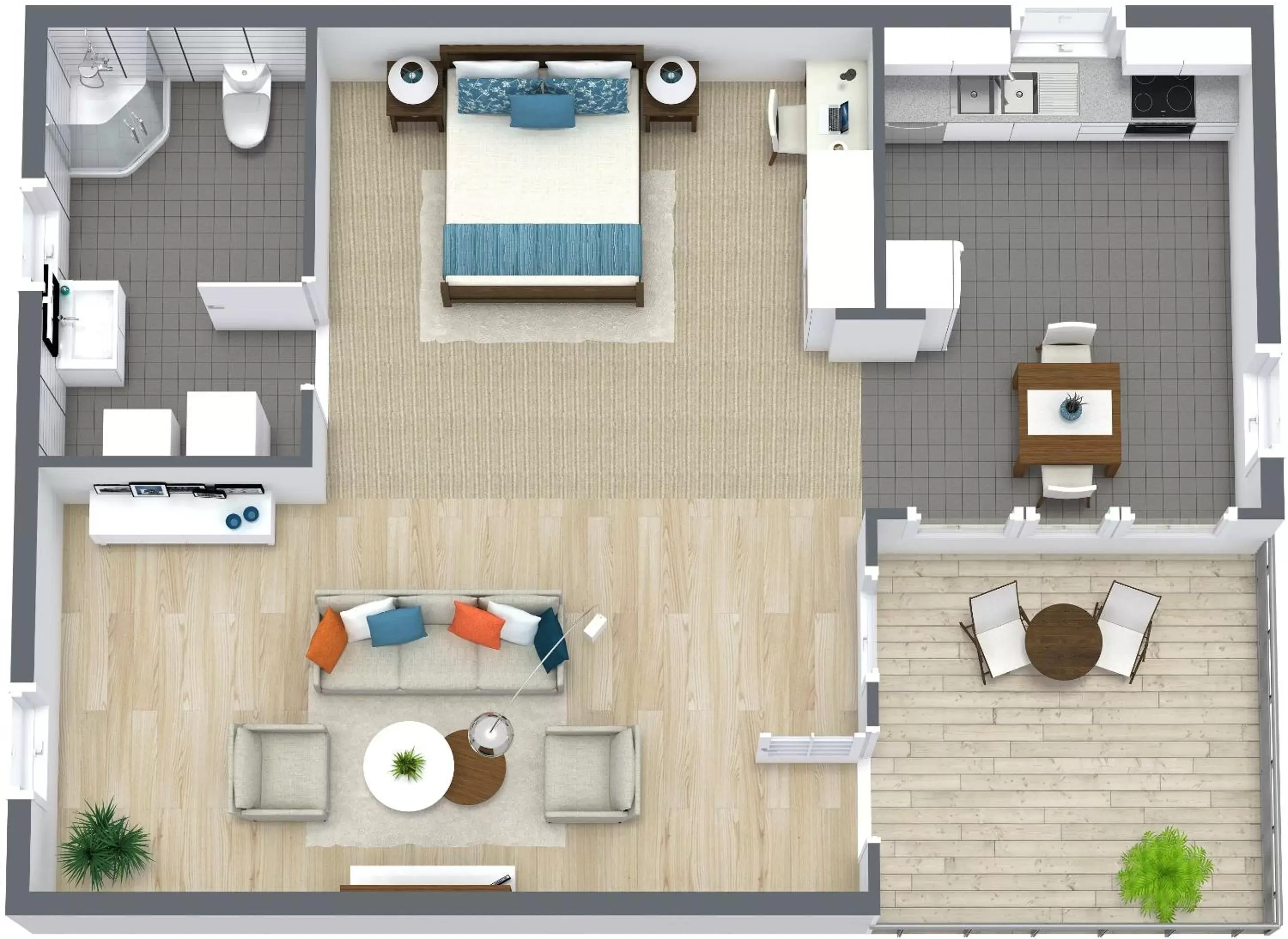 Floor Plan in Bayview Geographe Resort Busselton