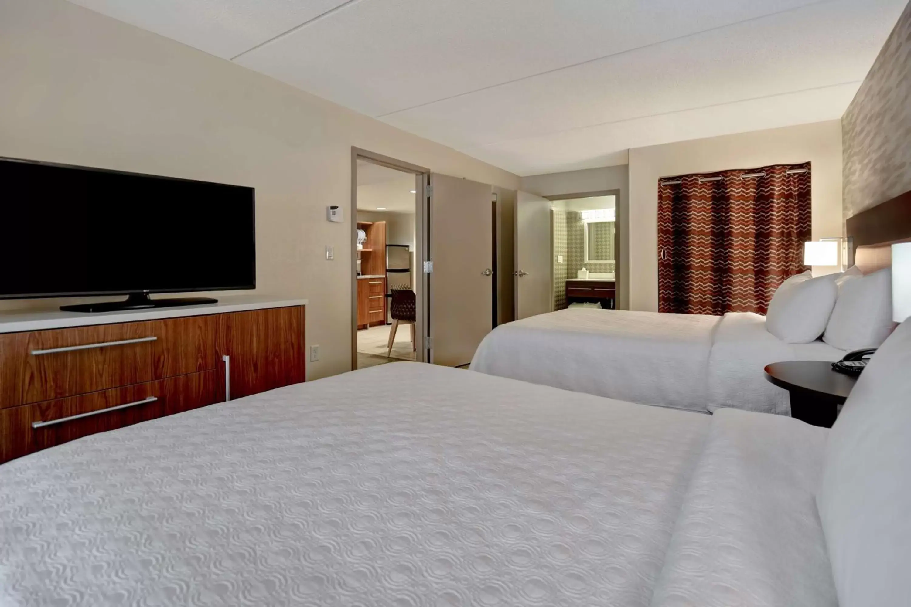Bed in Home2 Suites by Hilton Nashville Vanderbilt, TN