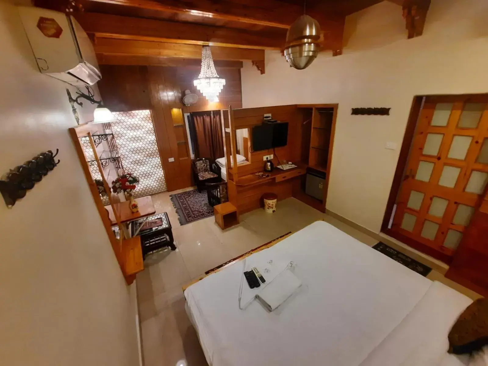 Bedroom in Hotel Temple On Ganges
