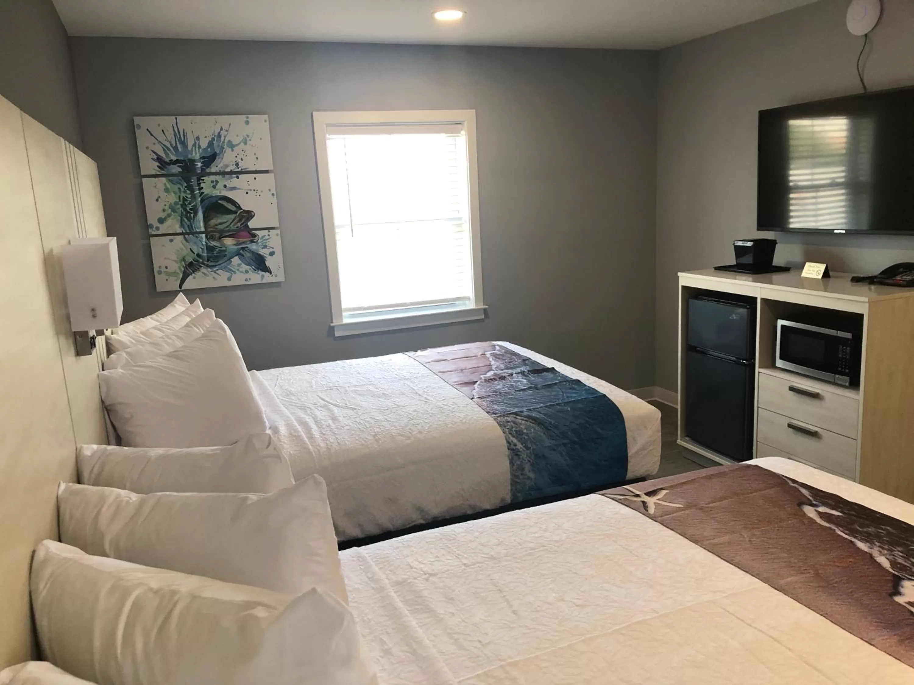 Bed in Ocean Lodge - New Building