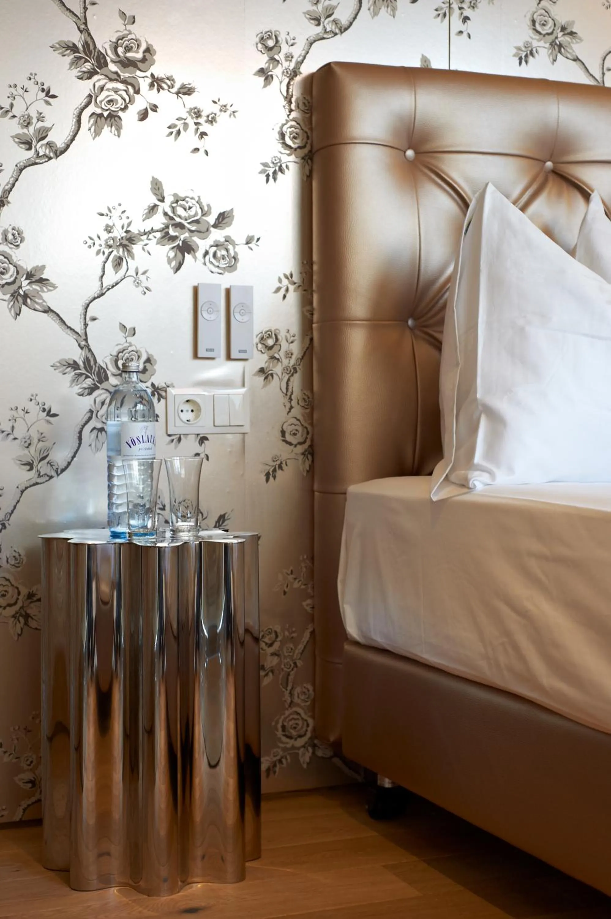 Decorative detail, Bed in Hotel Landhaus Moserhof