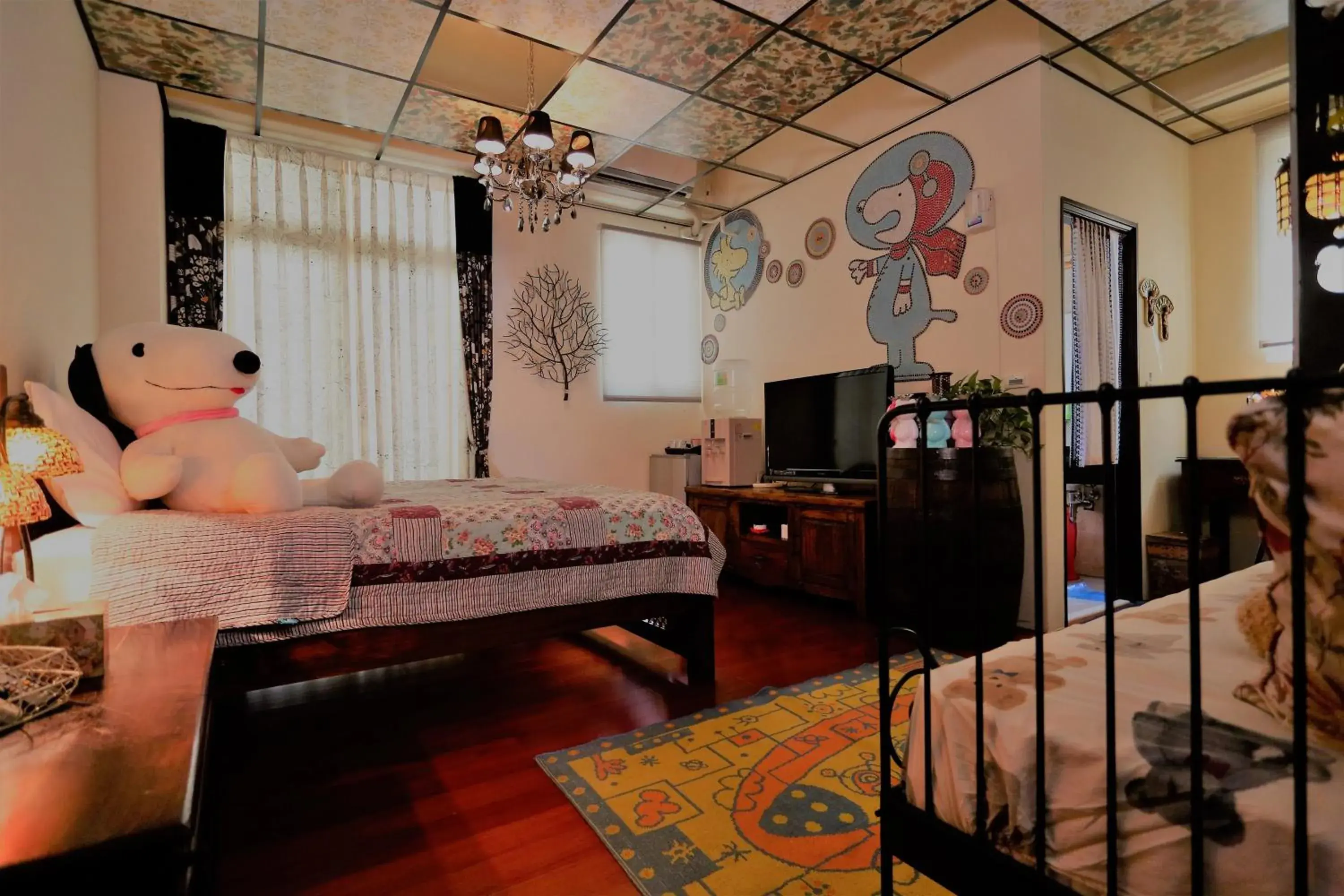 Bed in Hualien Paris Home B&B