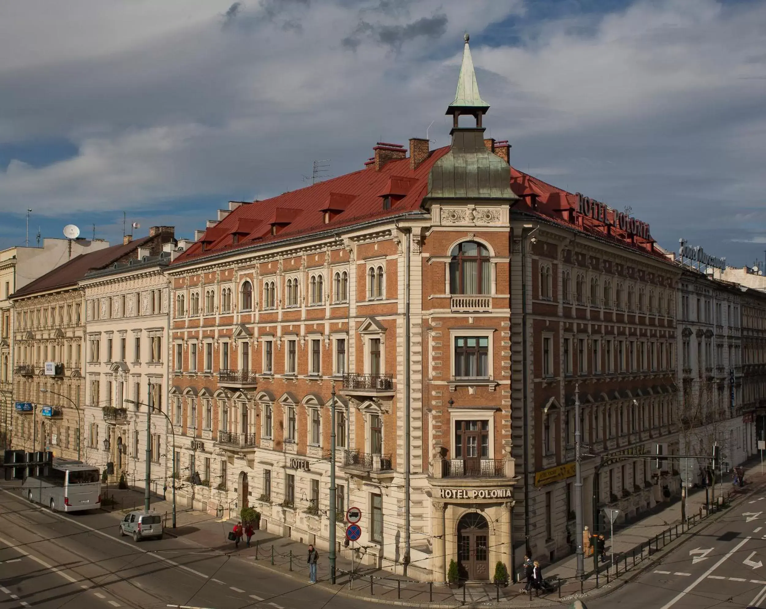 Facade/entrance in Hotel Polonia